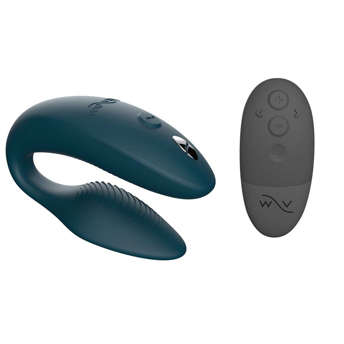 Вибратор для пар We-Vibe Sync 2 зеленый, в комплекте батарейка для пульта