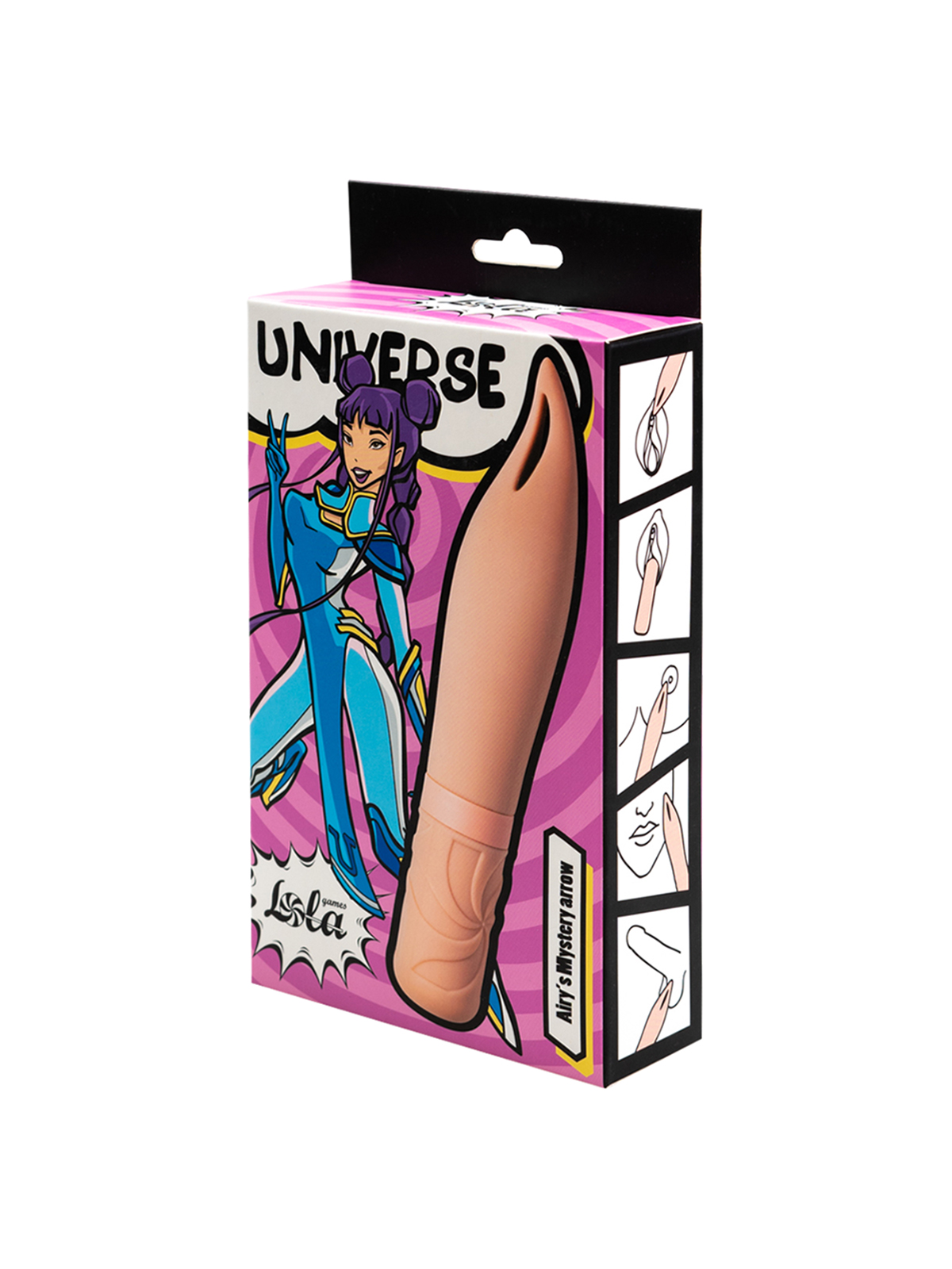 Перезаряжаемый Вибратор Universe Airy’s Mystery Arrow Beige 9602-02lola