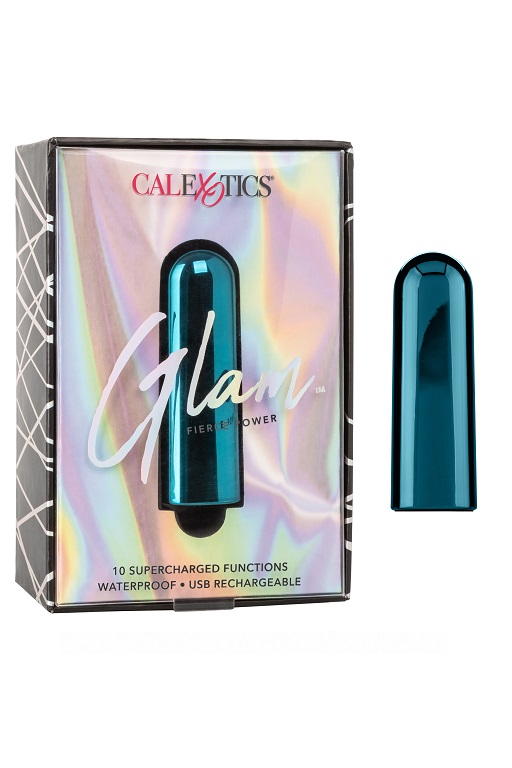 вибромассажер glam mini голубой в СПб