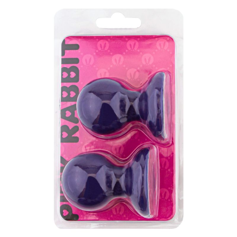 помпы на соски pinkrabbit toyz, фиолетовые в СПб