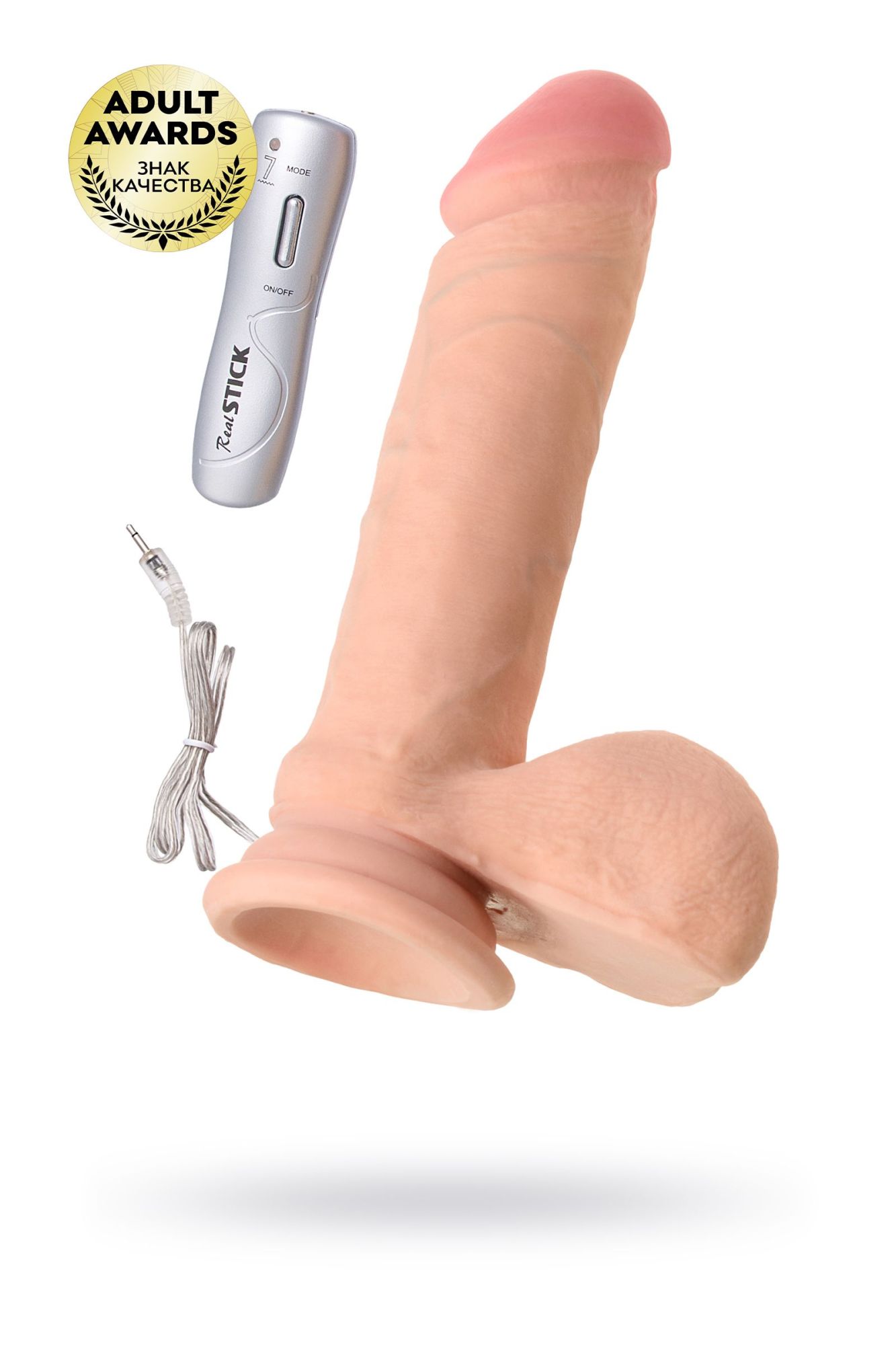 ротатор toyfa realstick elite brandon, softskin, телесный в СПб