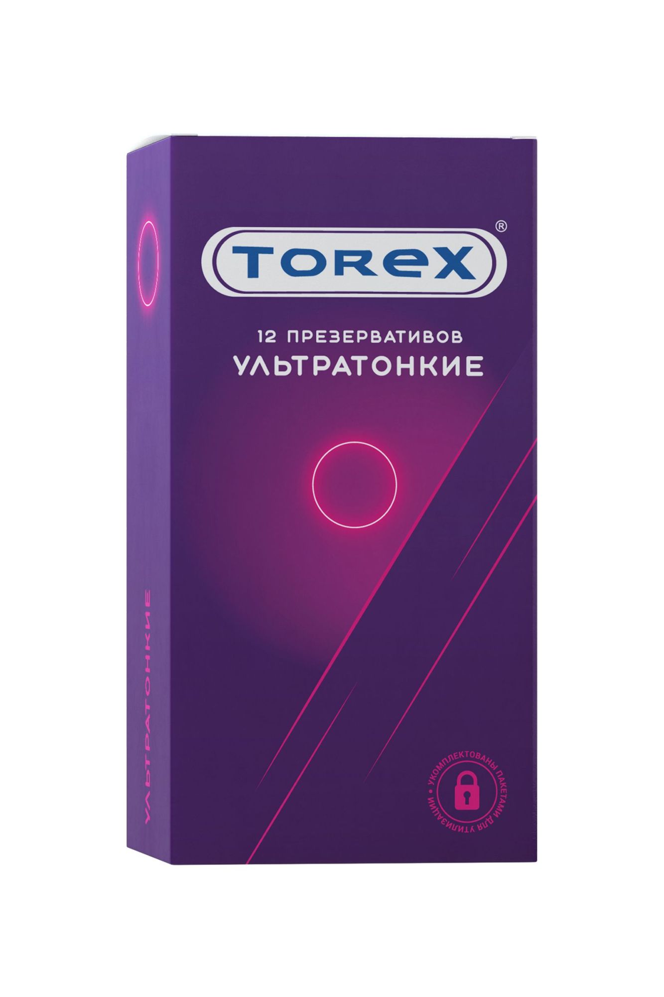 презервативы torex, ультратонкие, латекс, 12 шт в СПб