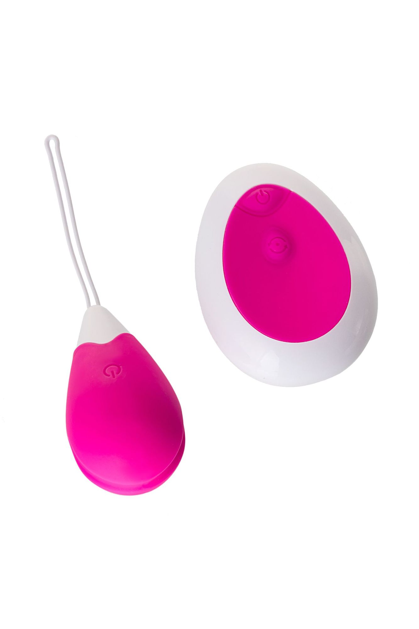 виброяйцо toyfa a-toys eggo с пультом ду, силикон, розовый, 6 см в СПб