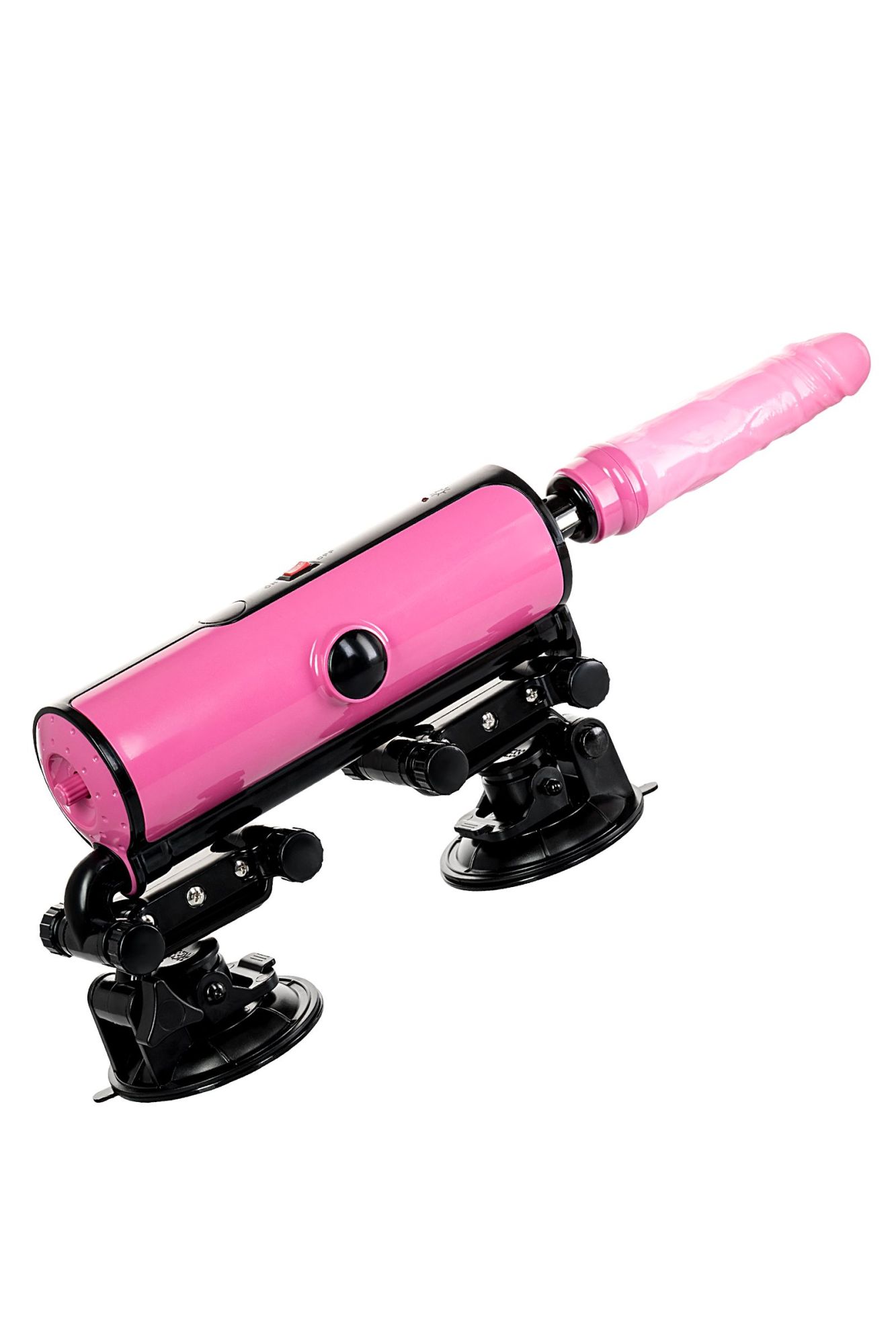 секс-машина motorlovers by toyfa pink-punk, abs, розовый, 36 см в СПб