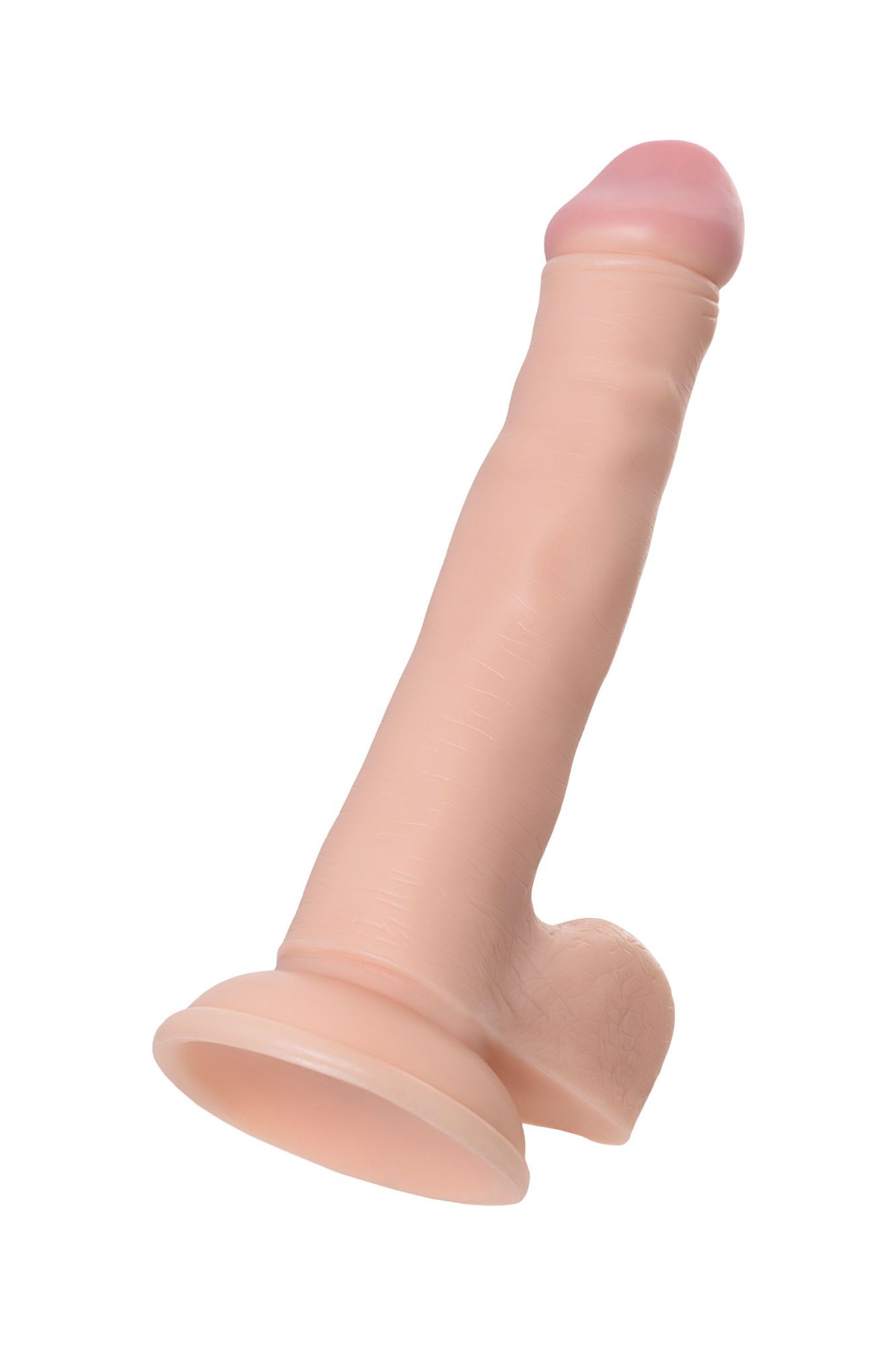 реалистичный фаллоимитатор toyfa realstick nude, pvc, телесный, 22,5 см в СПб
