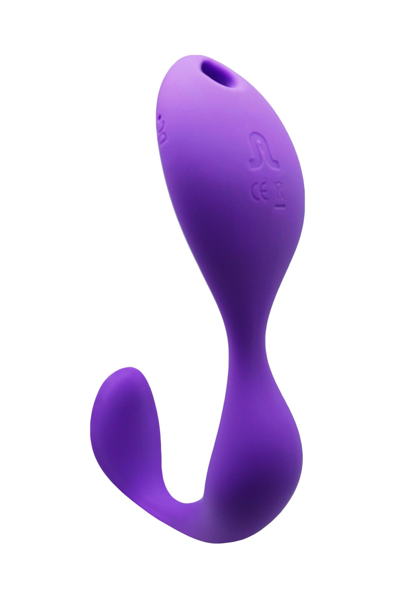 вибромассажер adrien lastic mr. hook, силикон, фиолетовый, 12 см в СПб