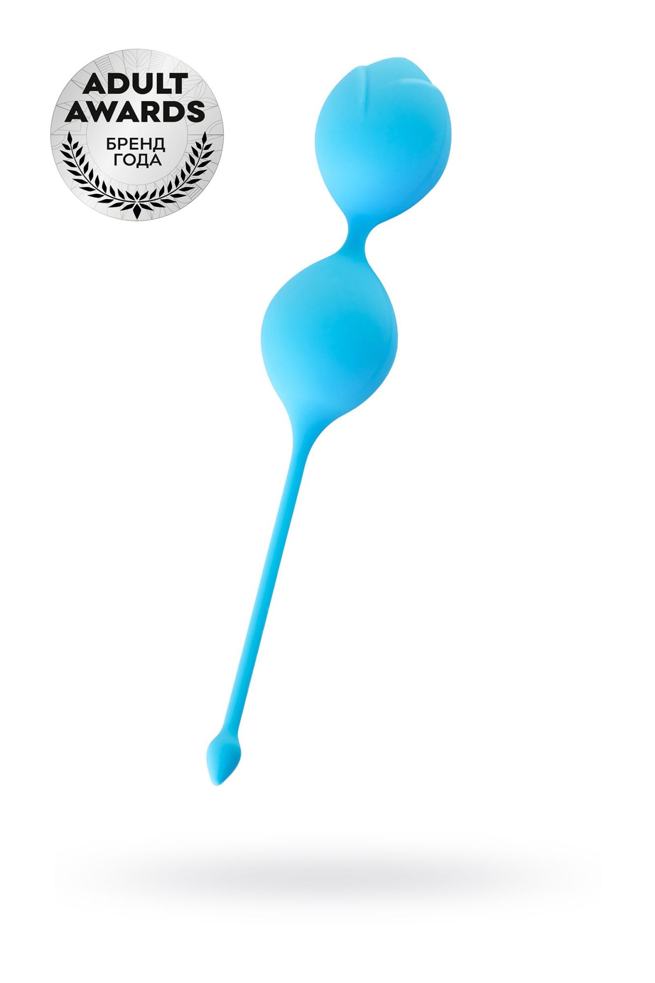 вагинальные шарики toyfa  a-toys trot, силикон, голубой, 19,5 см в СПб