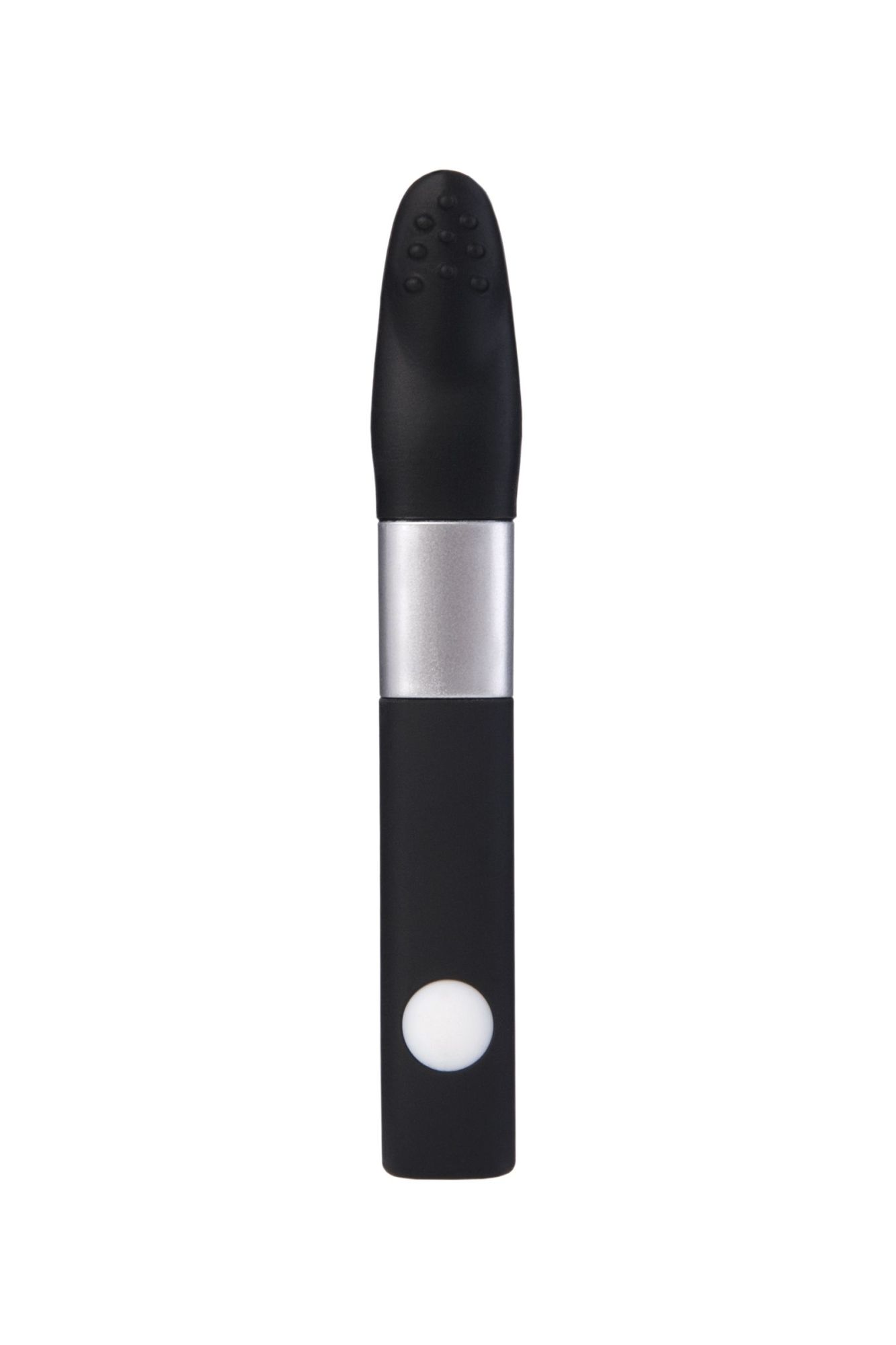 вибратор клиторальный qvibry 8gb usb памяти, силикон, черный, 12 см в СПб