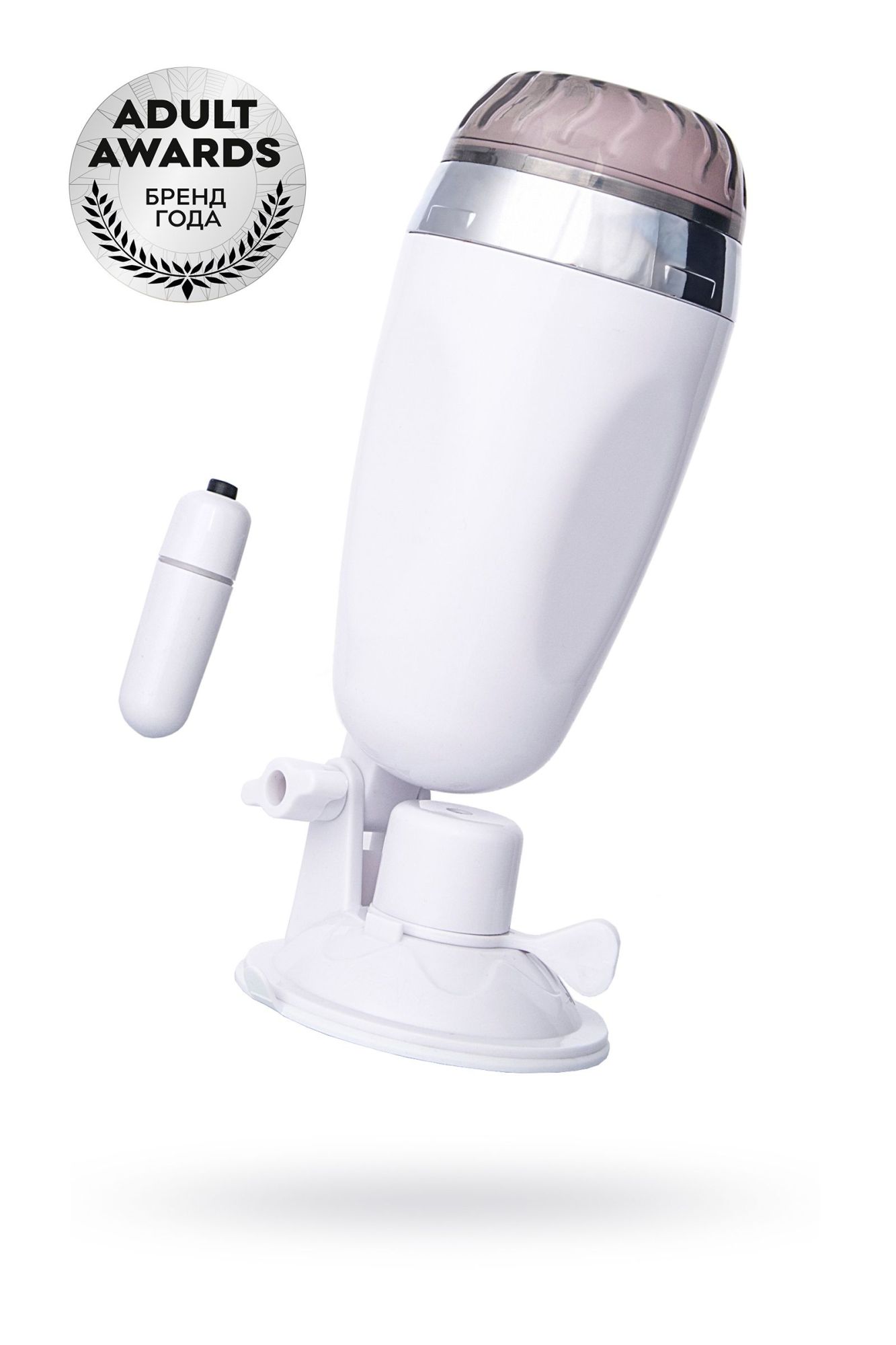 реалистичный мастурбатор toyfa a-toys coochy, tpr, белый, 21 см в СПб