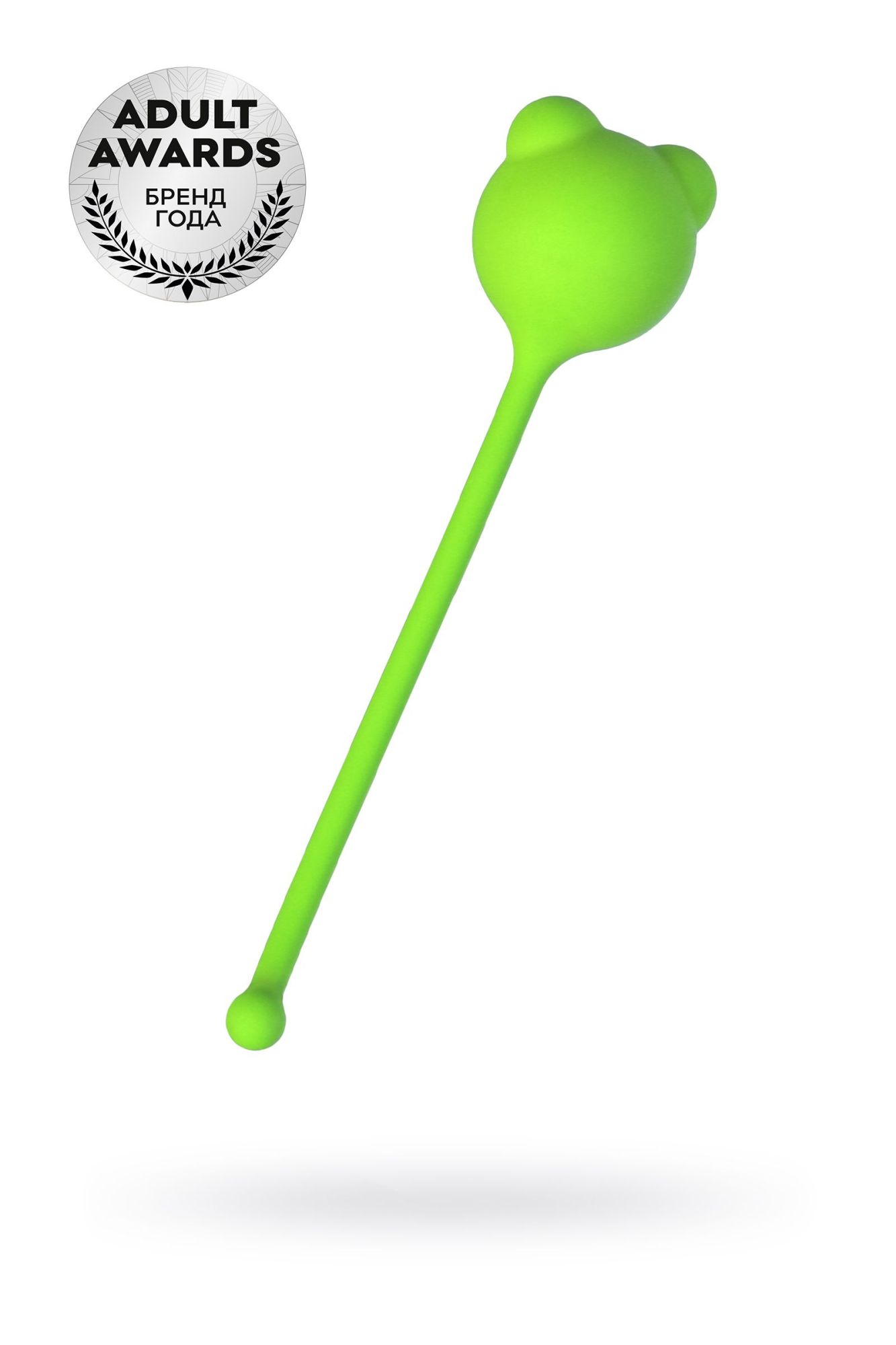вагинальный шарик a-toys by toyfa tigo, силикон, зеленый, 12,4 см ø 2,7 см в СПб