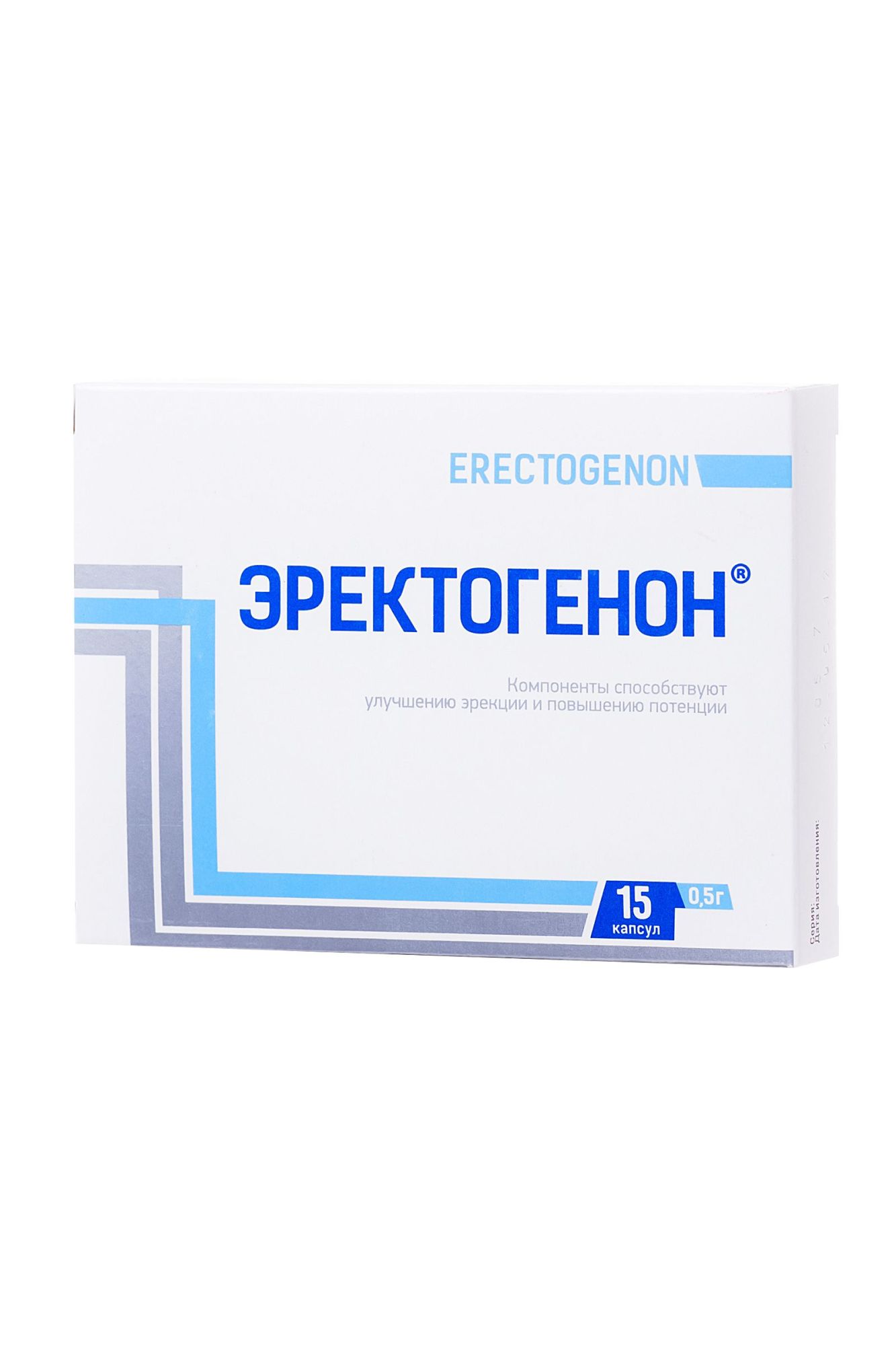 капсулы для мужчин «эректогенон»,15 капсул в СПб