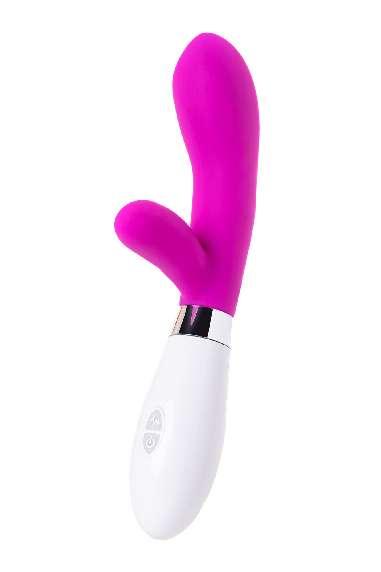вибратор с клиторальным стимулятором toyfa a-toys mady, силикон, розовый, 20,4 см в СПб