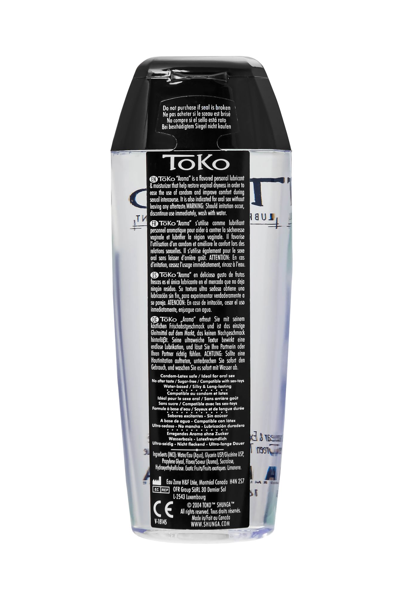 лубрикант shunga toko aroma на водной основе, груша и зеленый чай, 165 мл в СПб