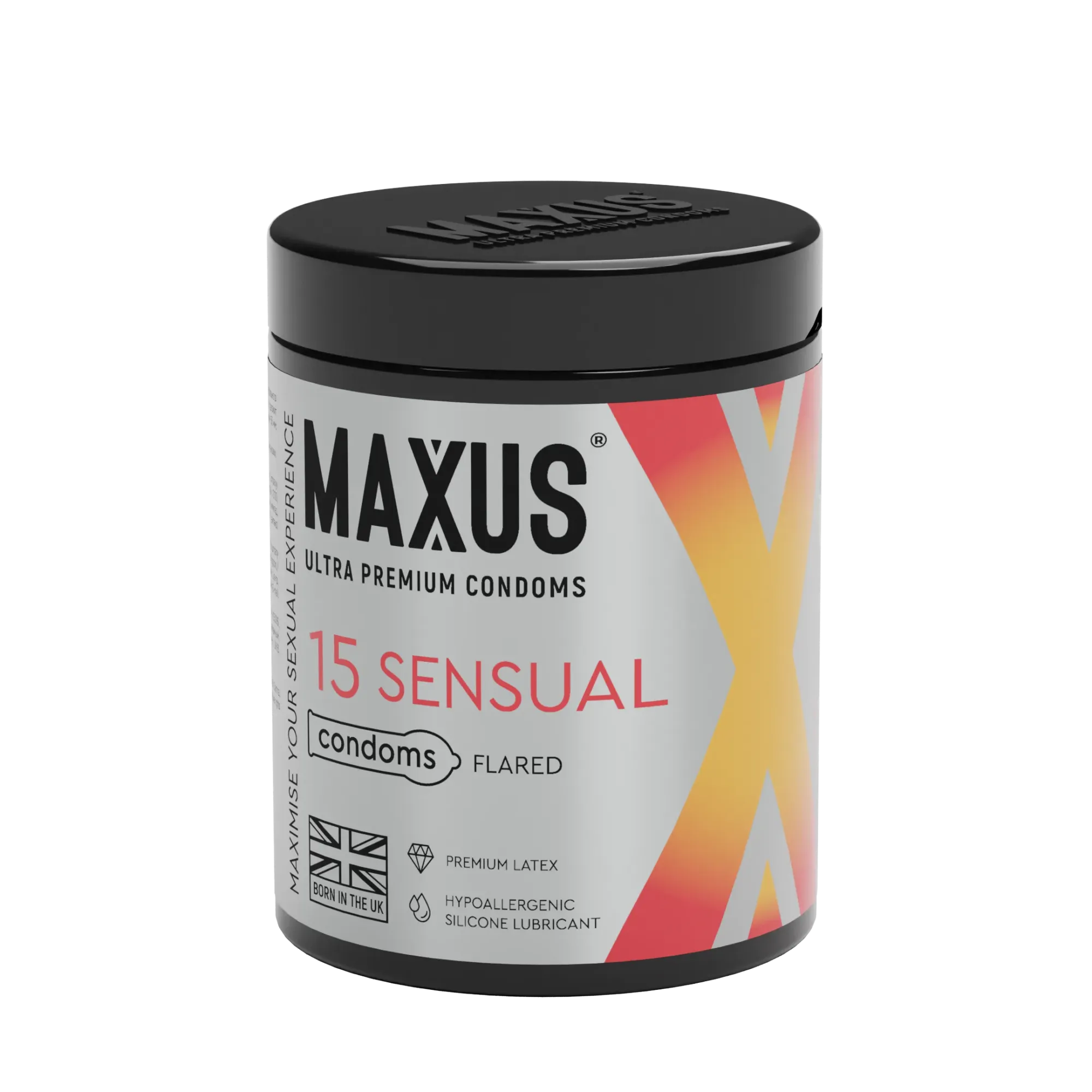 Презервативы MAXUS Sensual 15шт. гладкие X-Edition в СПб