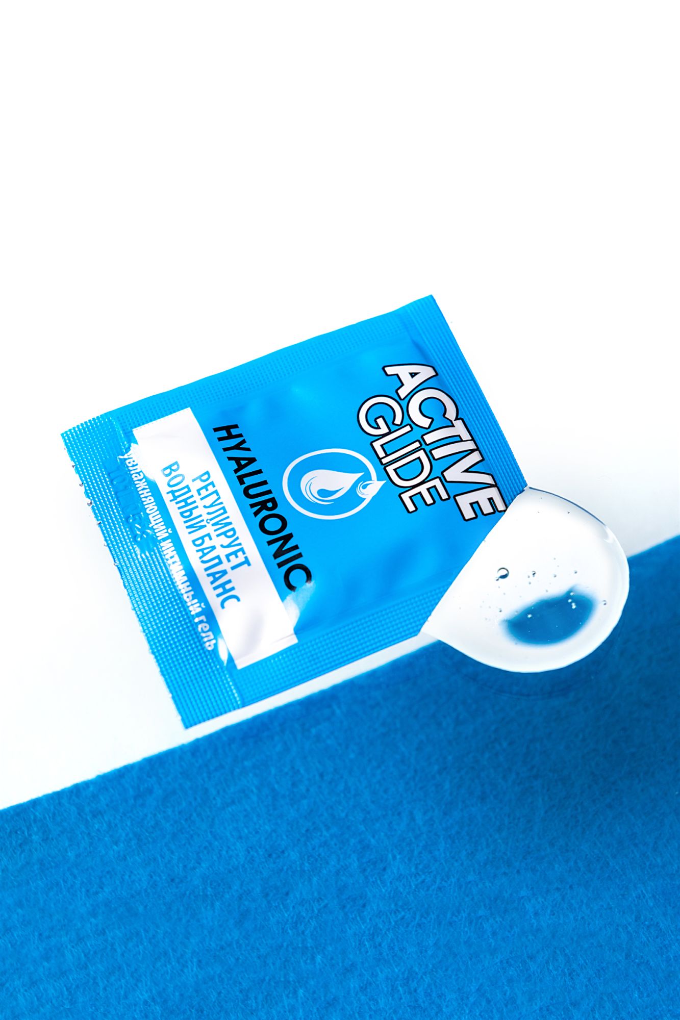 увлажняющий интимный гель active glide hyaluronic, 3 г 20шт в упаковке в СПб