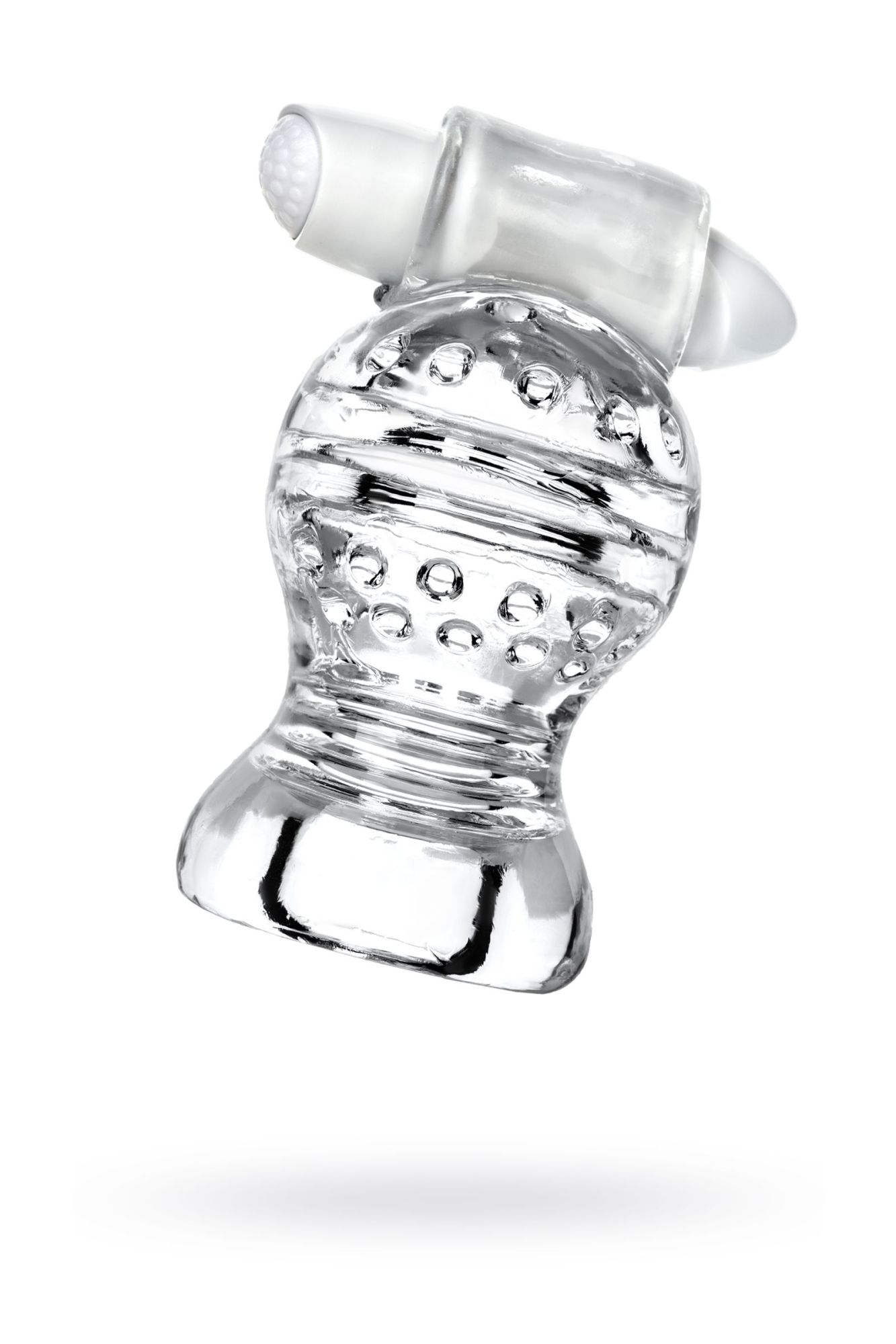 мастурбатор нереалистичный lingam by toyfa  shakti, tpe, прозрачный, 9 см в СПб