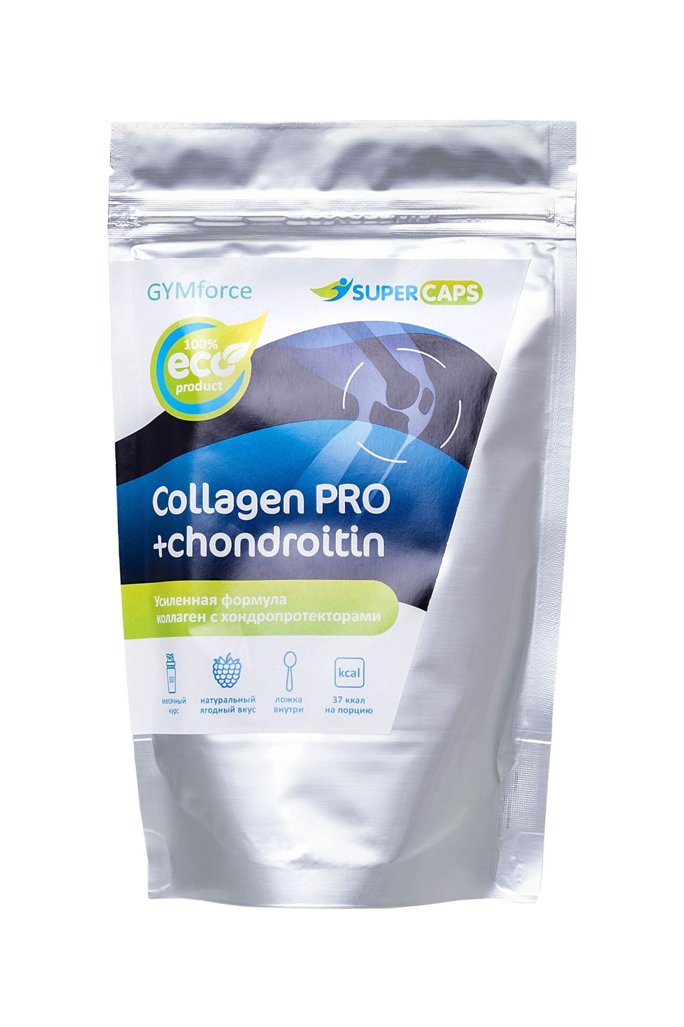 натуральный коллаген super caps, collagen pro с хондропротекторами, 150 г в СПб