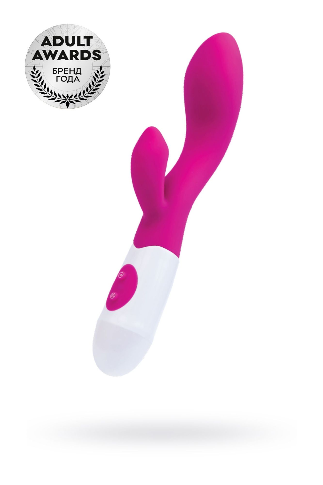 вибратор с клиторальным стимулятором toyfa a-toys fela, силикон, розовый, 20,5 см в СПб