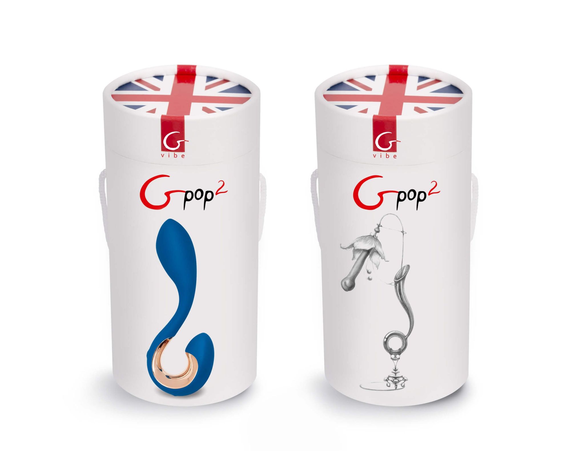 вибратор универсальный gvibe gpop2, синий в СПб