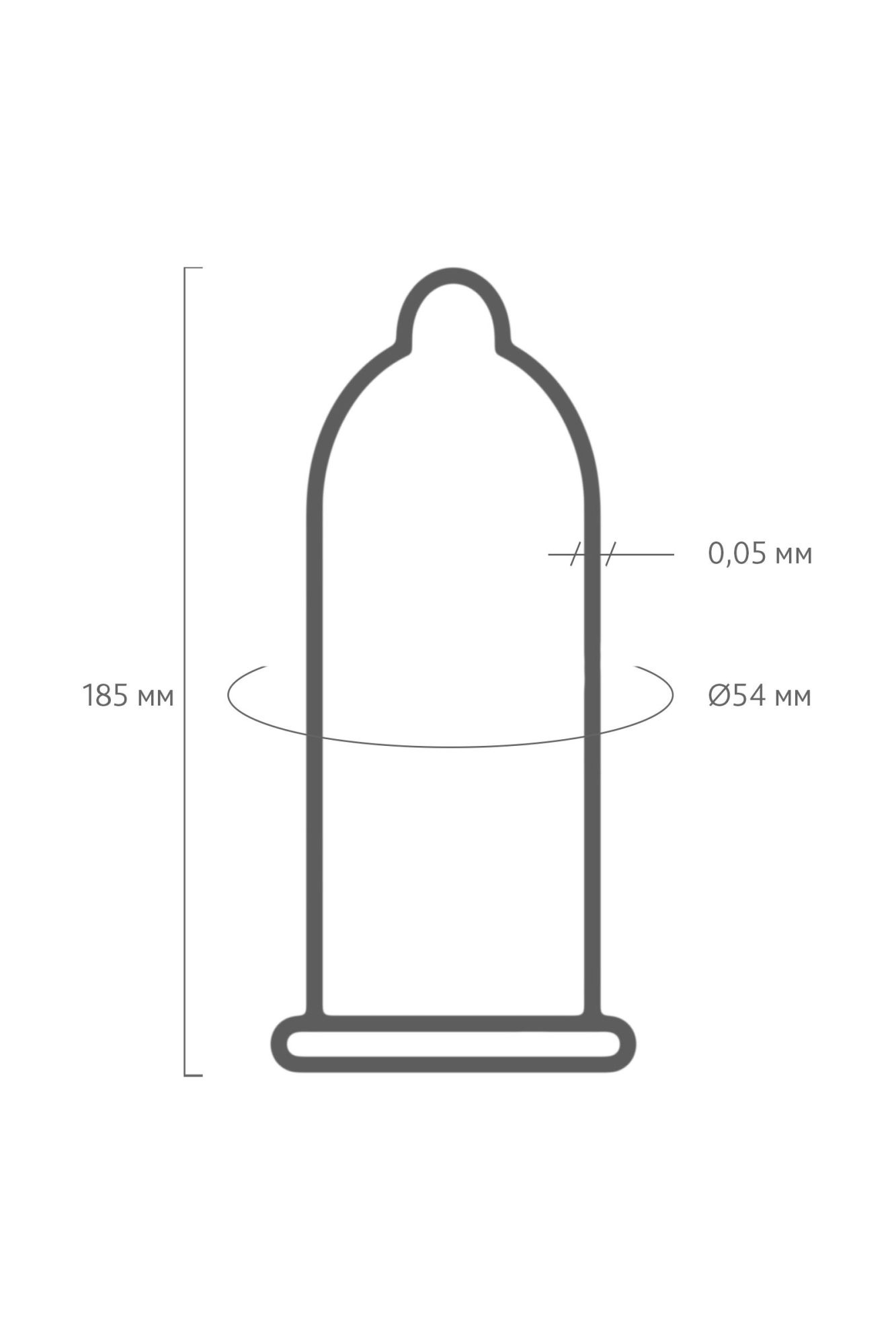 презервативы on, super thin, ультратонкие, 18,5 см, 5,4 см, 100 шт. в СПб