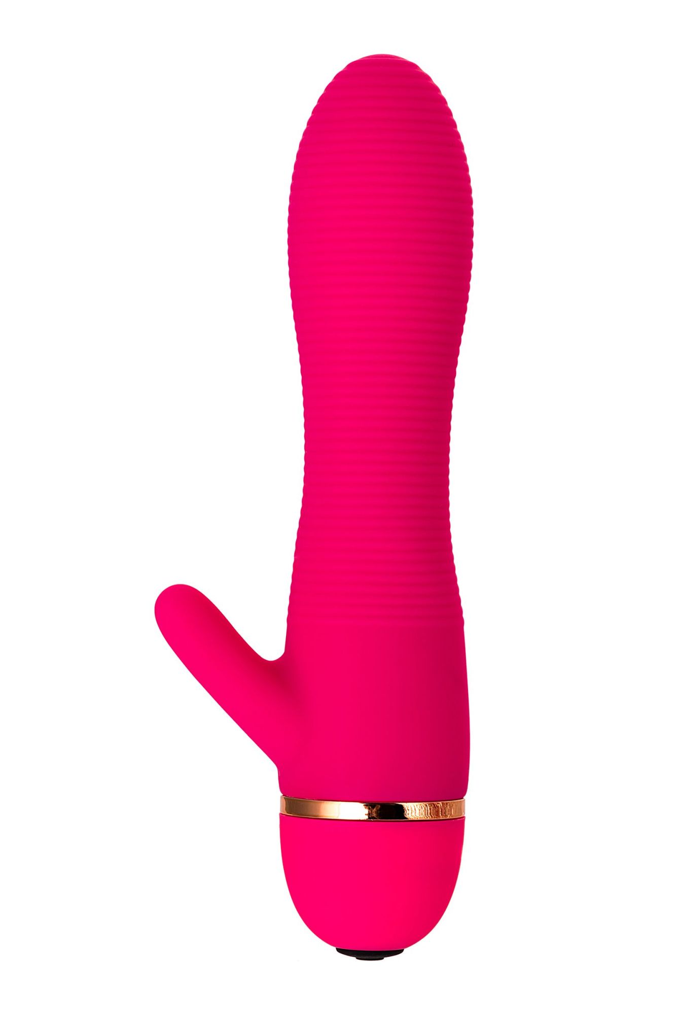 вибратор toyfa a-toys с клиторальным стимулятором, силикон, розовый, 15 см в СПб