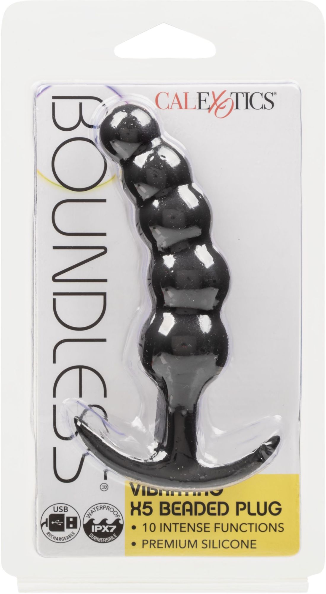анальная виброёлочка для ношения boundless vibrating x5 beaded plug в СПб