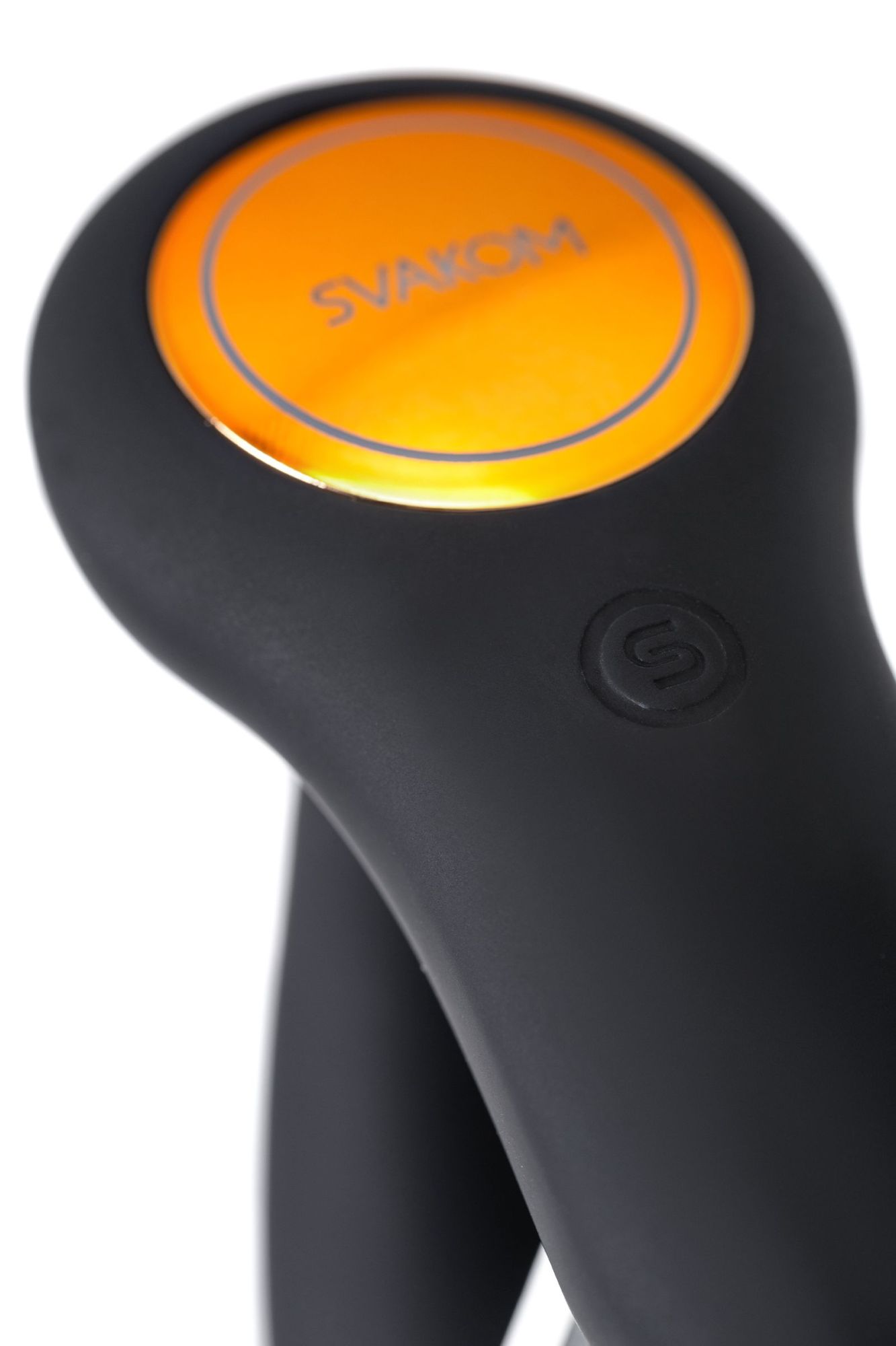 стимулятор простаты svakom vick neo, силикон, чёрный, 10 см в СПб