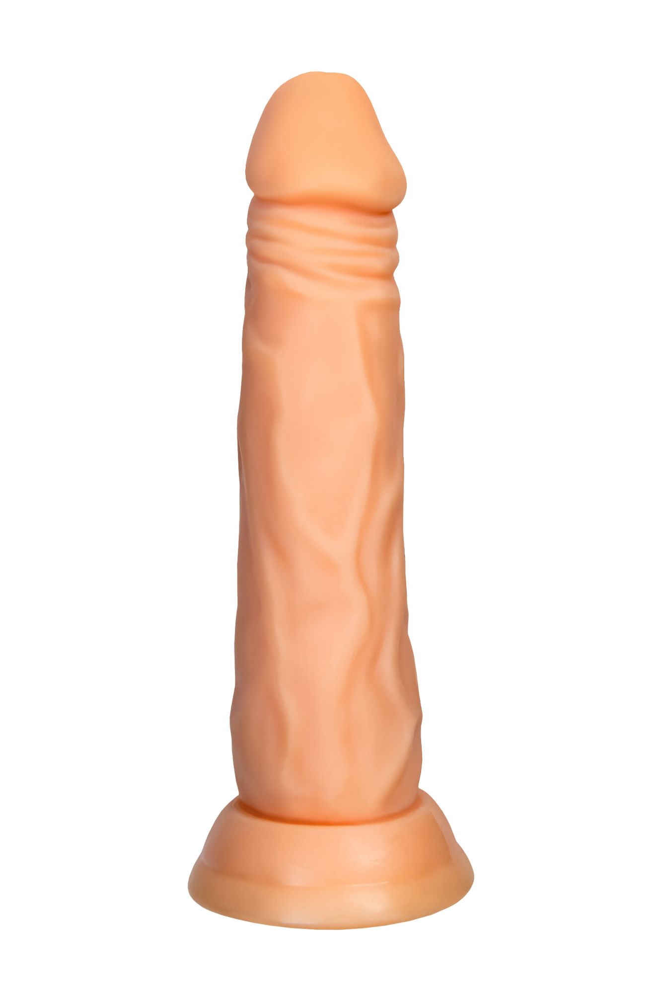 реалистичный фаллоимитатор a-toys by toyfa toon, tpe, телесный, 20 см в СПб