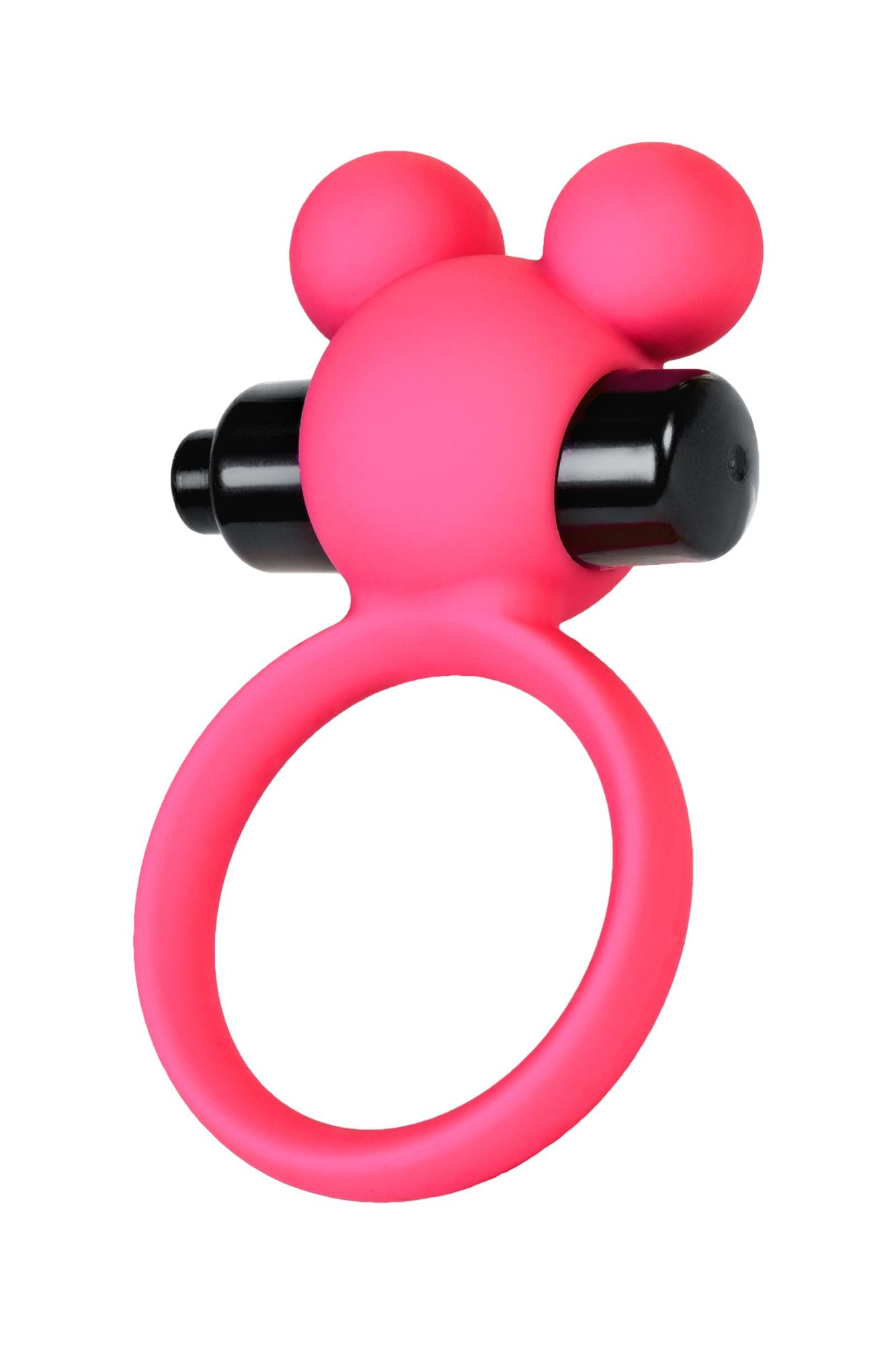 виброкольцо на пенис a-toys by toyfa pikle, силикон, розовое, 6,9 см, ø 3,1 см в СПб