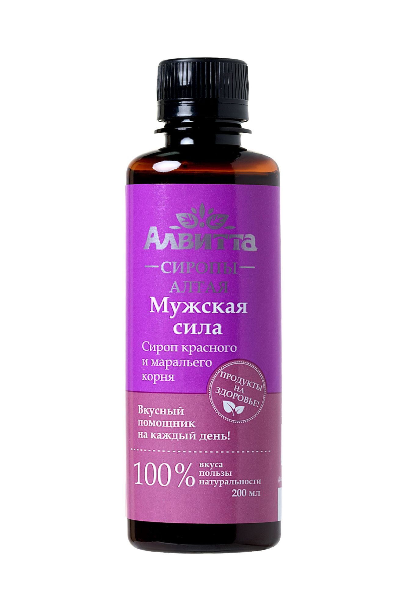 сироп красного и маральего корня «мужская сила» для мужчин, 200 мл в СПб