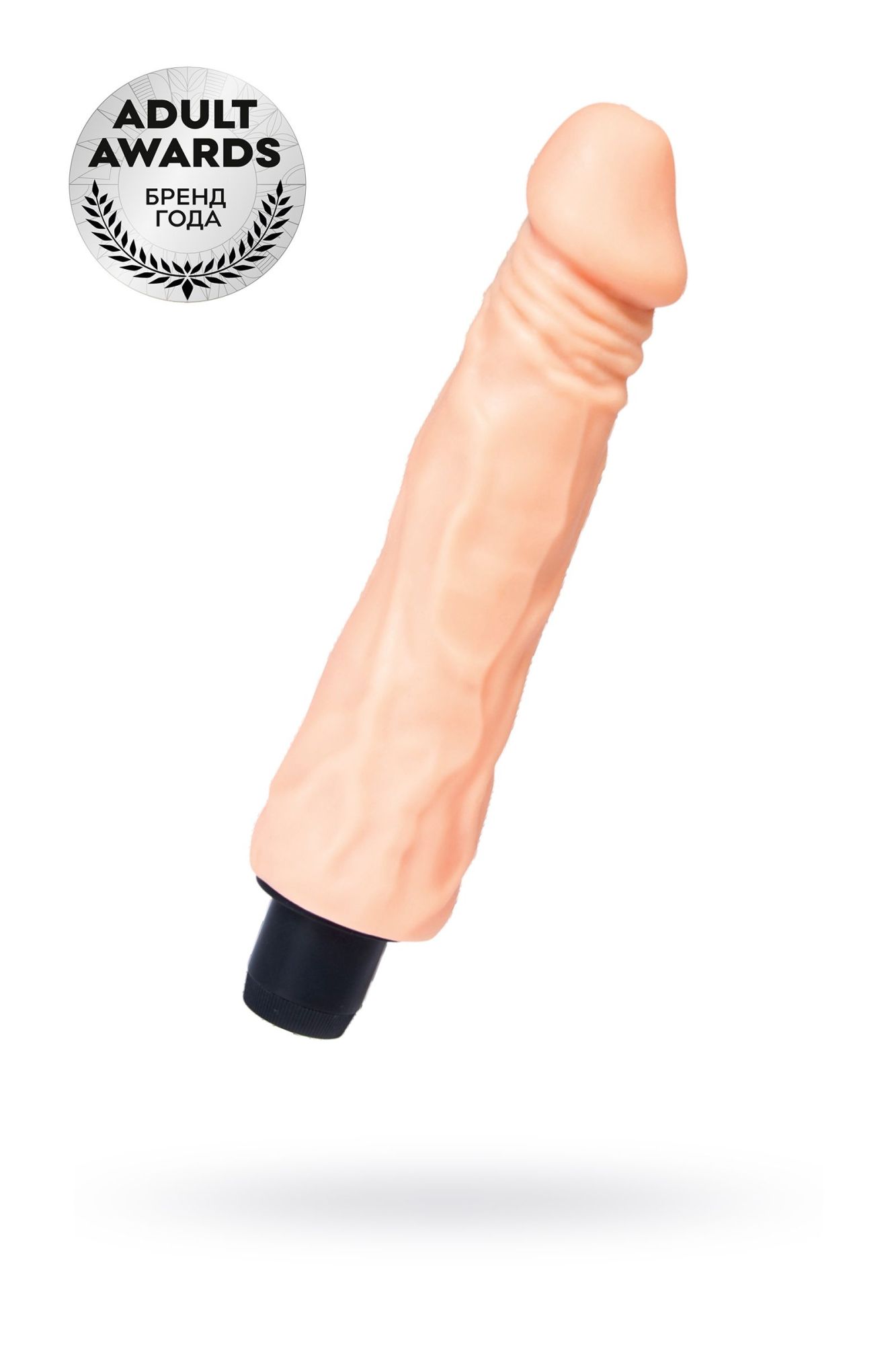 реалистичный вибратор toyfa a-toys hook, tpe, телесный, 23 см в СПб