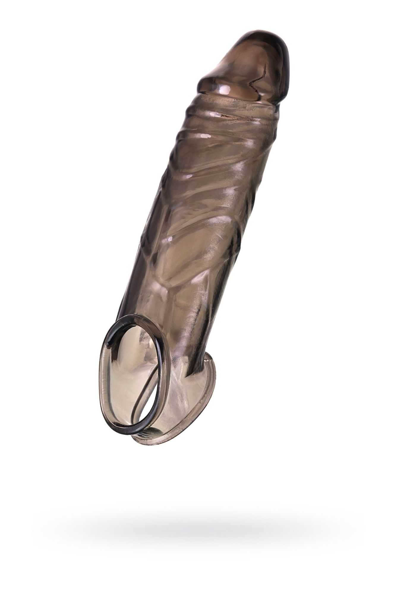 насадка xlover by toyfa, для увеличения размера, tpe, черная, 15,5 см в СПб