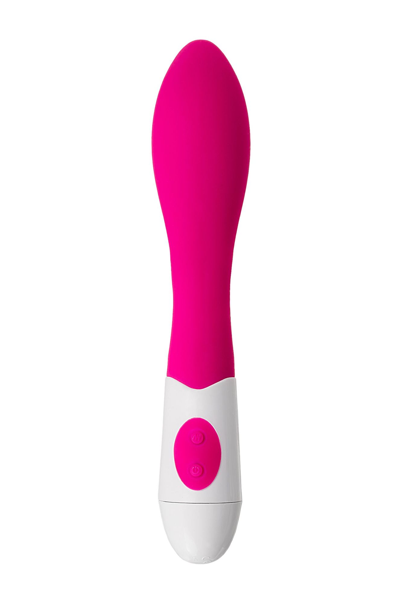 нереалистичный вибратор toyfa  a-toys mika, силикон, розовый, 19,8 см в СПб