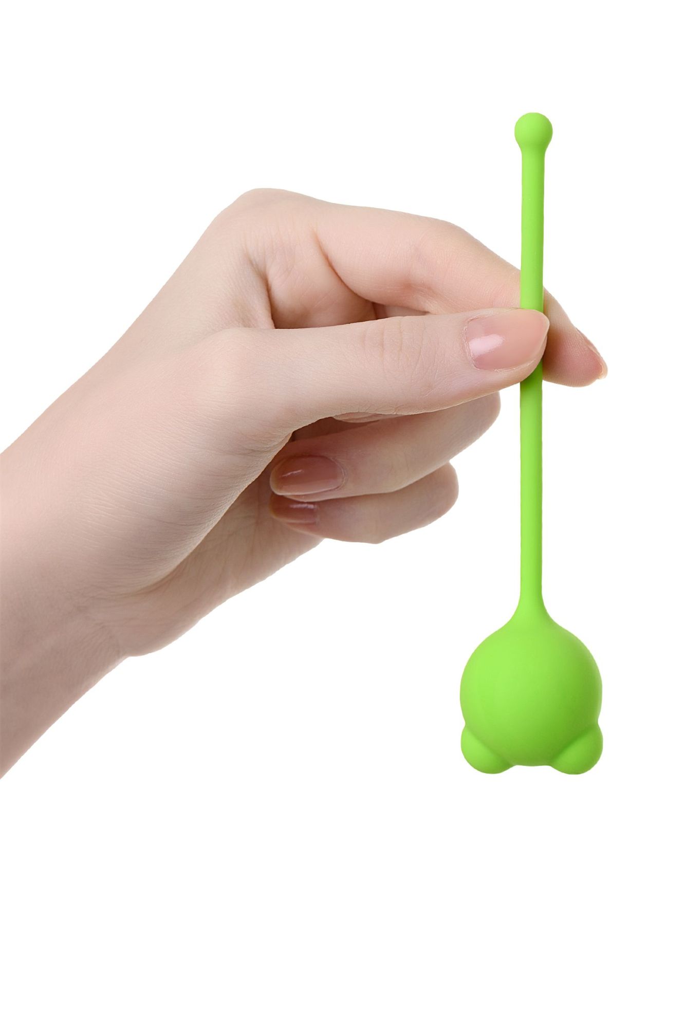 вагинальный шарик a-toys by toyfa tigo, силикон, зеленый, 12,4 см ø 2,7 см в СПб