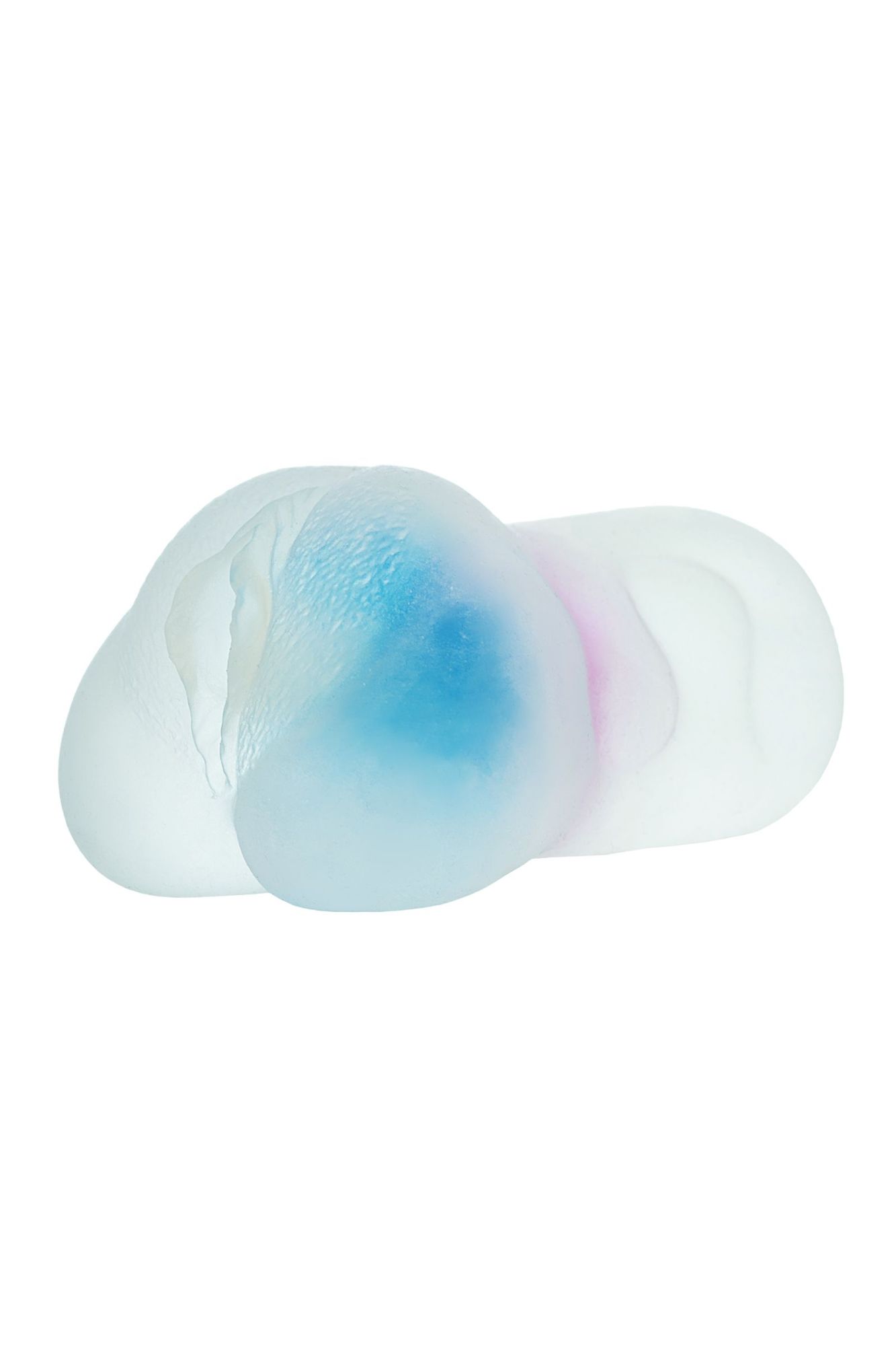 мастурбатор реалистичный toyfa juicy pussy crystal wave, tpe, 13,5 см в СПб