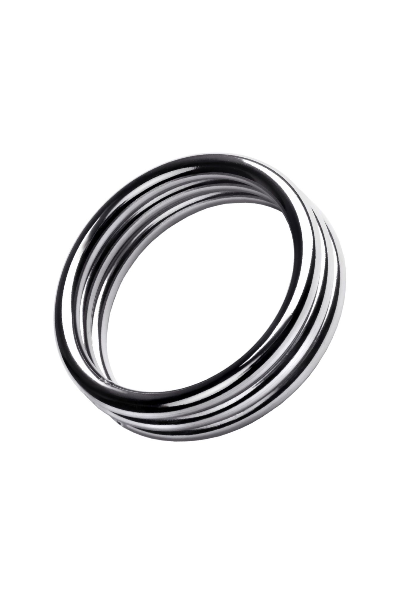 кольцо на пенис toyfa metal, серебряное, ø 5,2 см в СПб