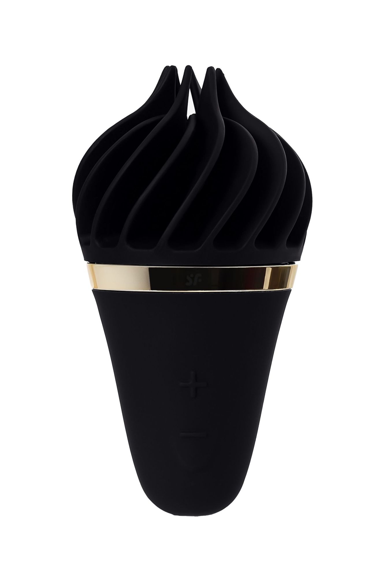 вибромассажер satisfyer layons sweet treat, силикон, черный, 10,4 см. в СПб
