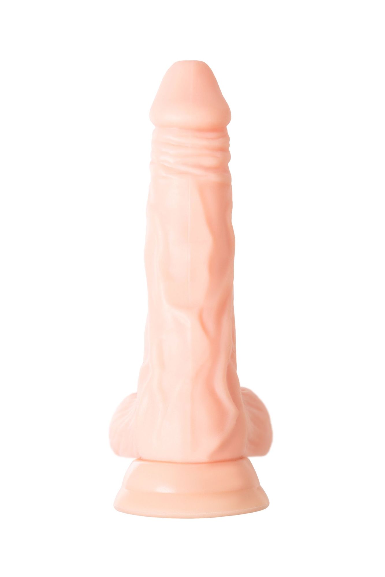 реалистичный фаллоимитатор toyfa  a-toys slock, tpe, телесный, 19 см в СПб