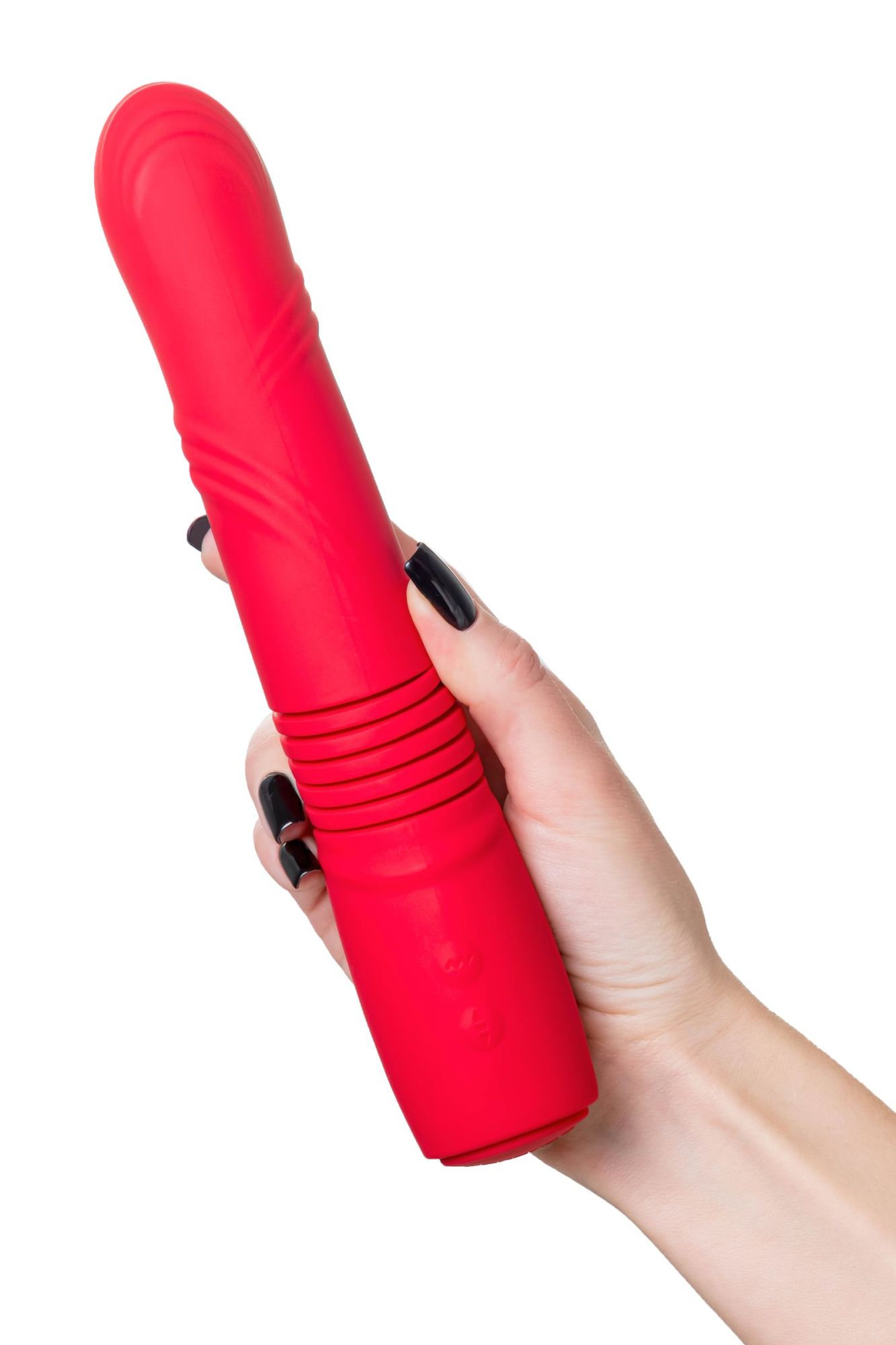 пульсатор gravity lovense tpe, красный, силикон, 25,9 см в СПб