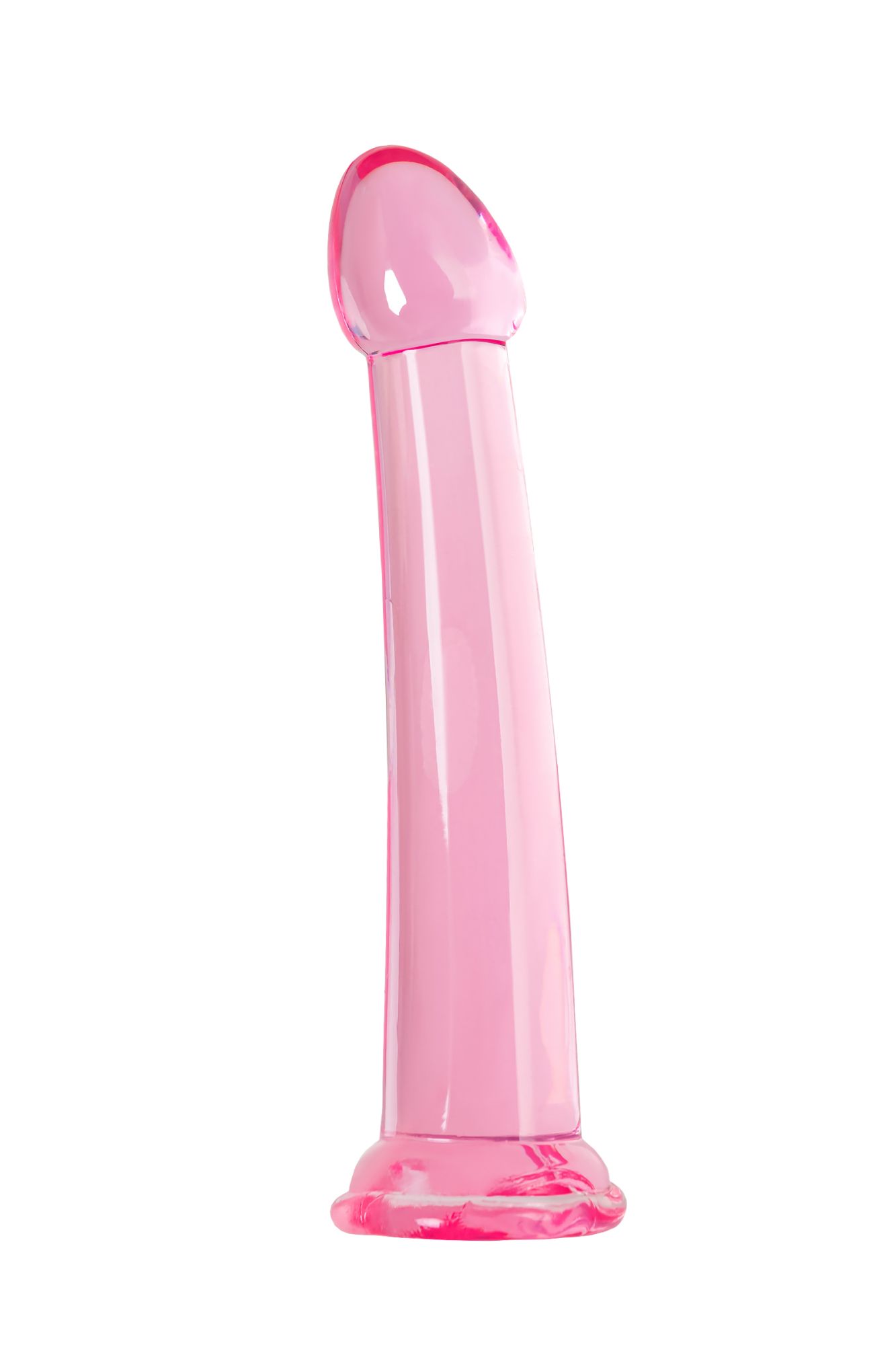 нереалистичный фаллоимитатор jelly dildo xl toyfa basic, tpe, розовый, 22 см в СПб
