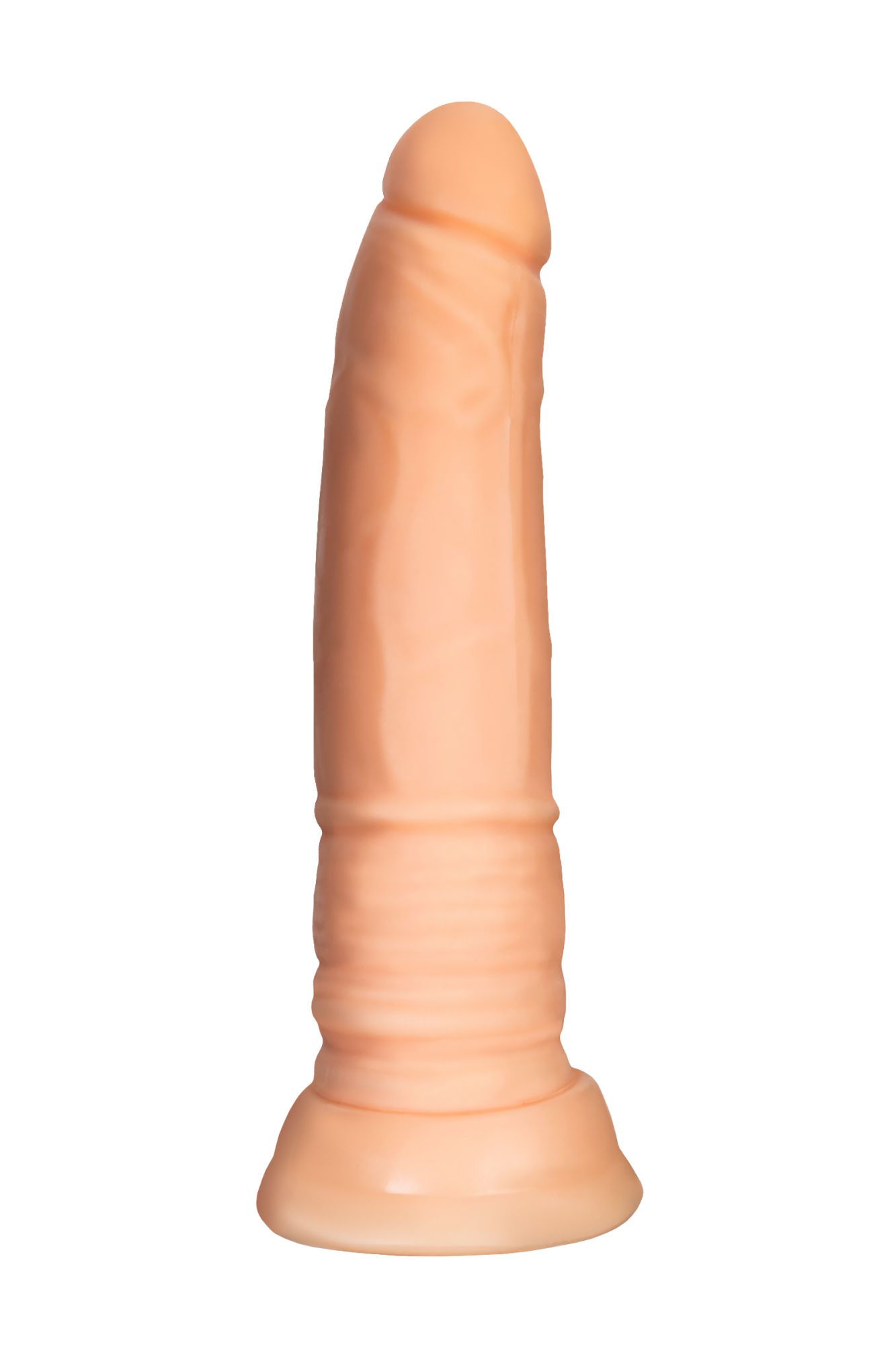 реалистичный фаллоимитатор toyfa  a-toys krip, tpe, телесный, 18 см в СПб