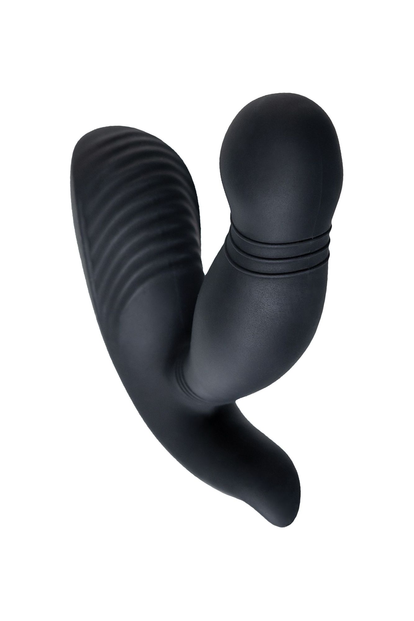 стимулятор простаты pppvibe 9 w motor, силикон, черный, 12 см в СПб