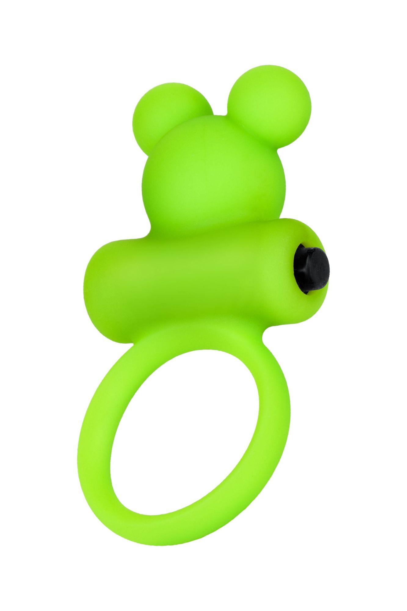 виброкольцо на пенис a-toys by toyfa chio, силикон, зеленое, 8,1 см, ø 3,1 см в СПб