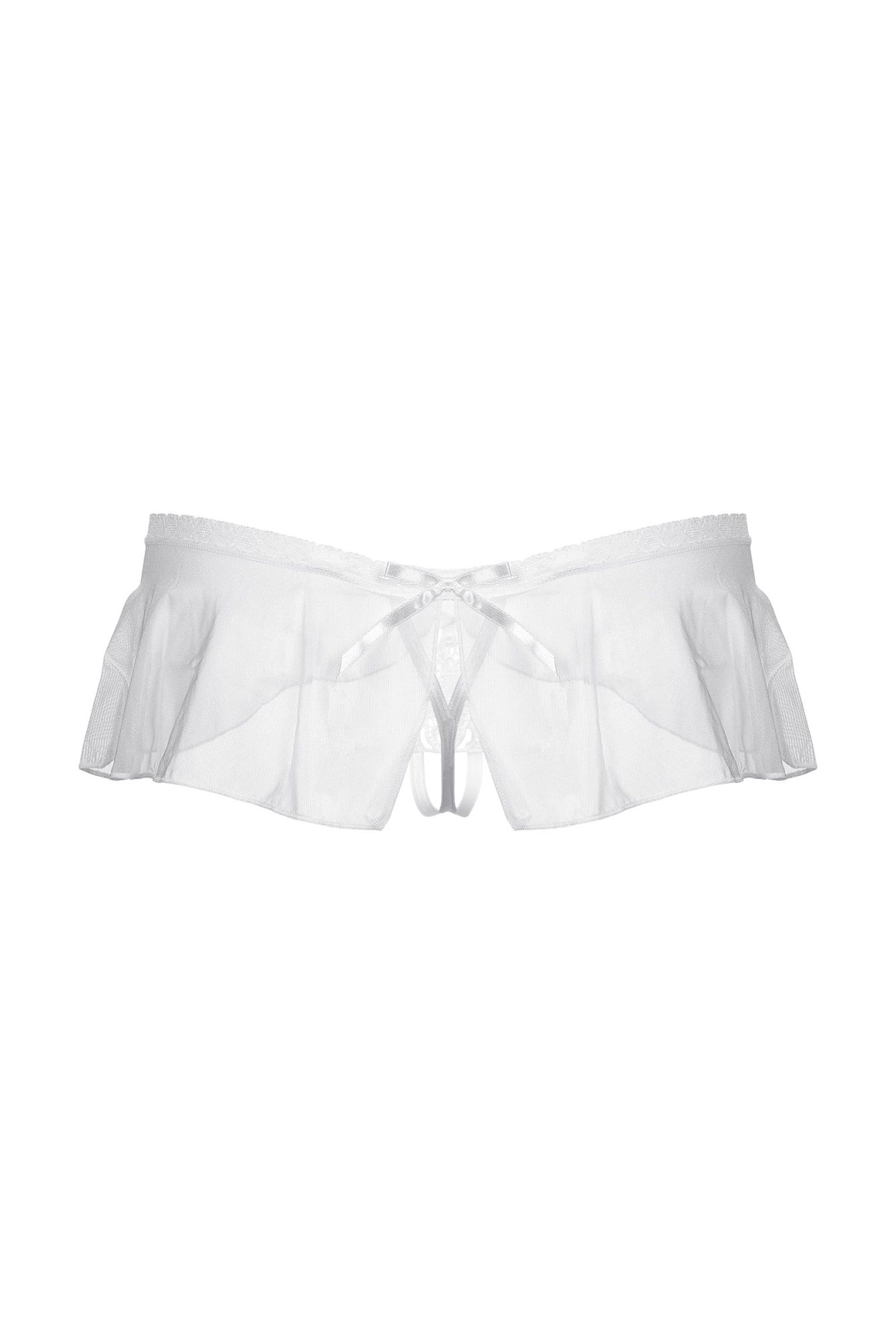 Эротическое стринги с юбочкой softline collection, белый, s/m в СПб