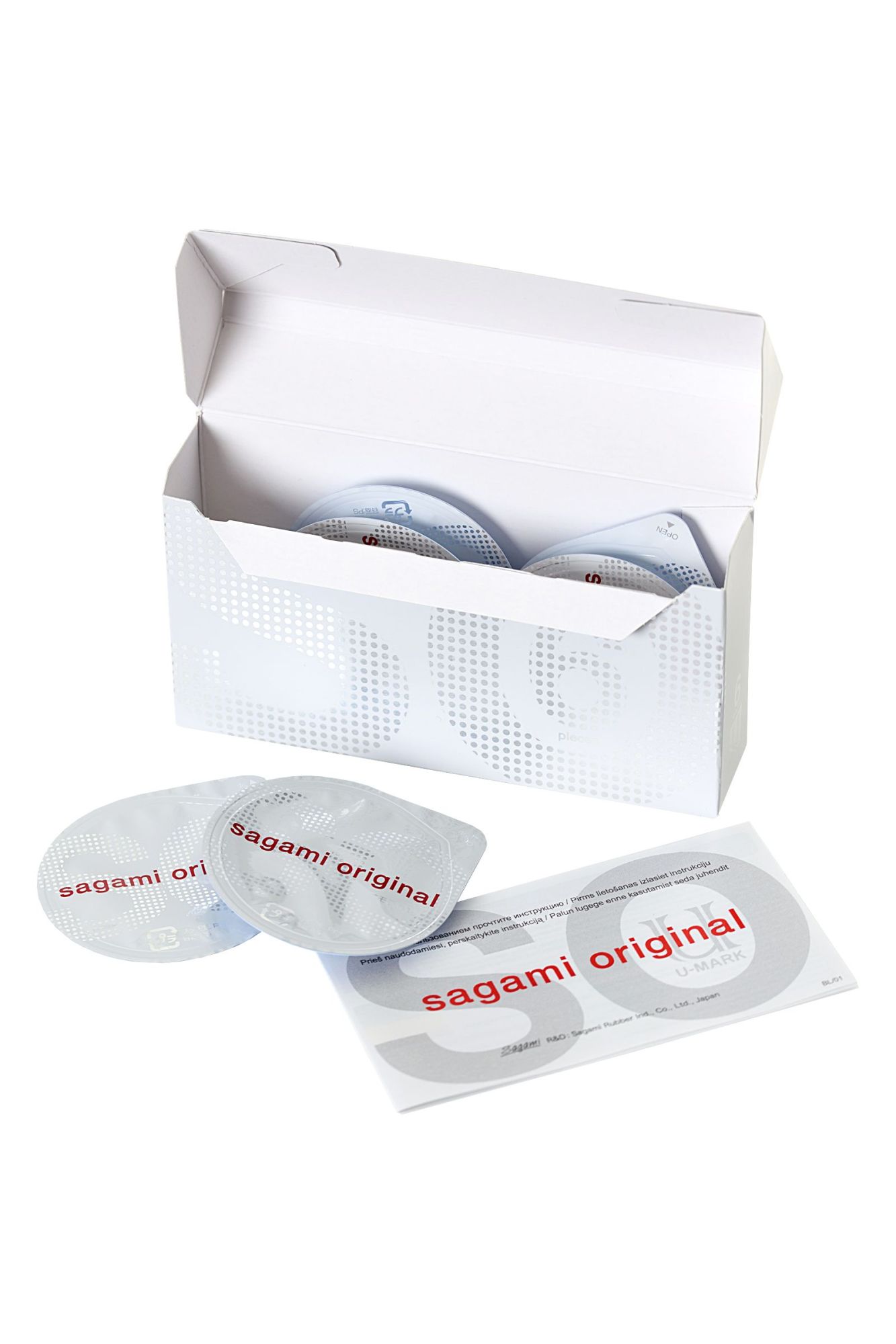 презервативы sagami, original 0.02, полиуретан, ультратонкие, гладкие, 19 см, 5,8 см, 6 шт. в СПб