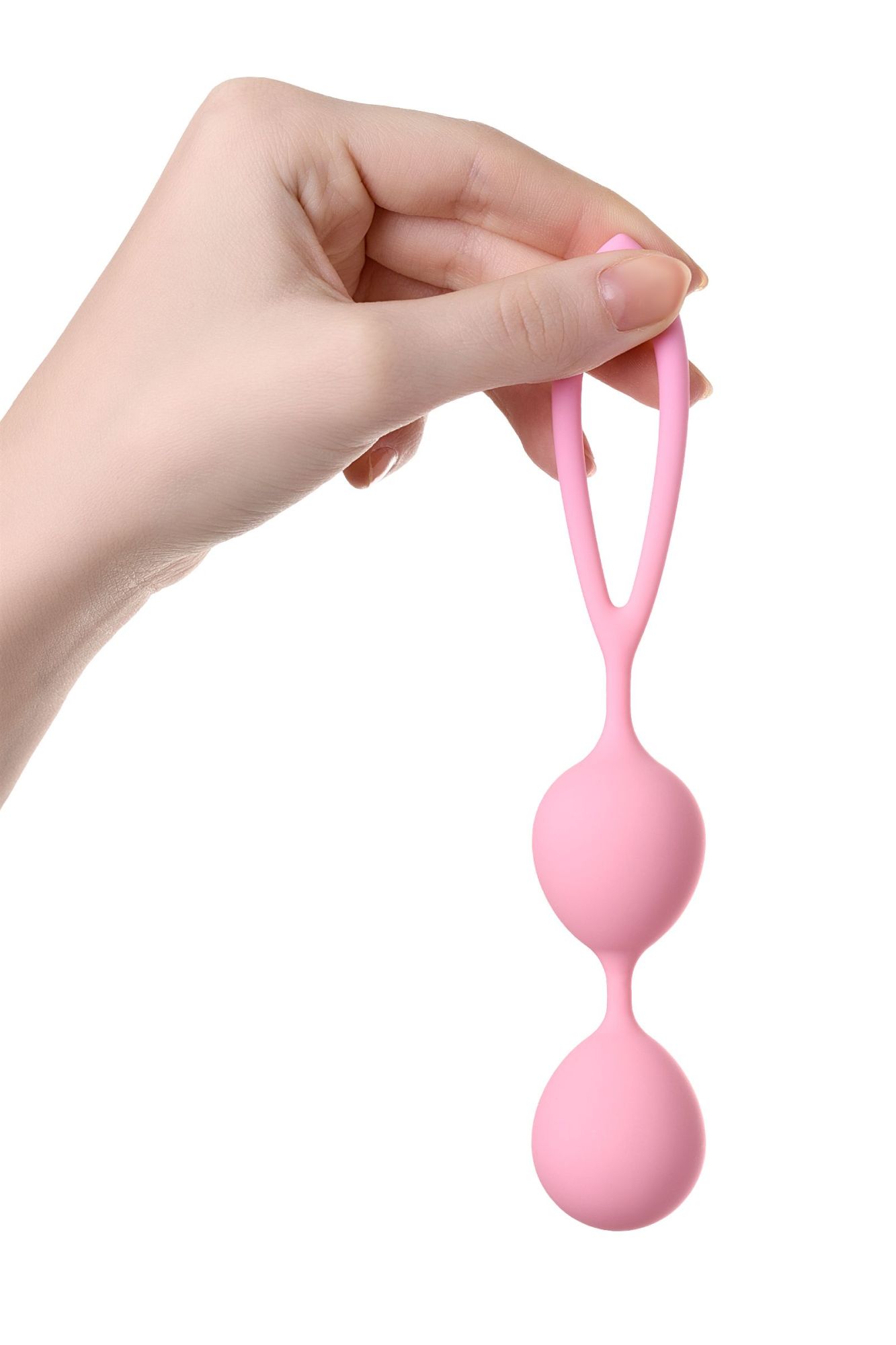вагинальные шарики a-toys by toyfa rai, силикон, светло-розовые, 17 см в СПб