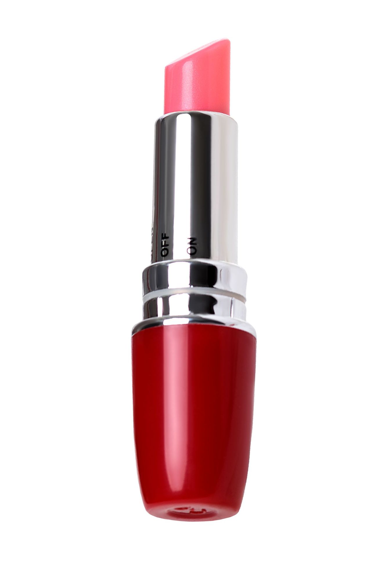 вибромассажер a-toys by toyfa lipstick, abs пластик, красный, 9 см в СПб