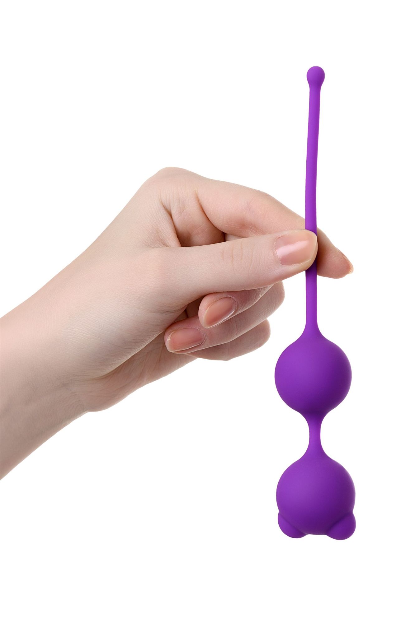вагинальные шарики a-toys by toyfa meeko, силикон, фиолетовые, 16,4 см, ø 2,7 см в СПб