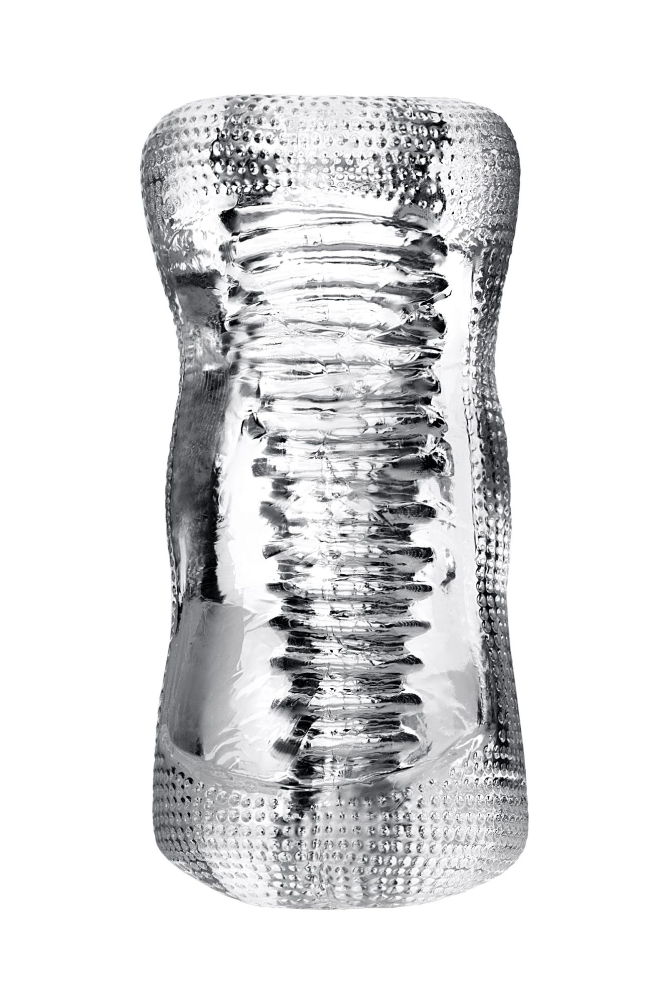 мастурбатор нереалистичный lingam by toyfa  asha, tpe, прозрачный, 14 см в СПб
