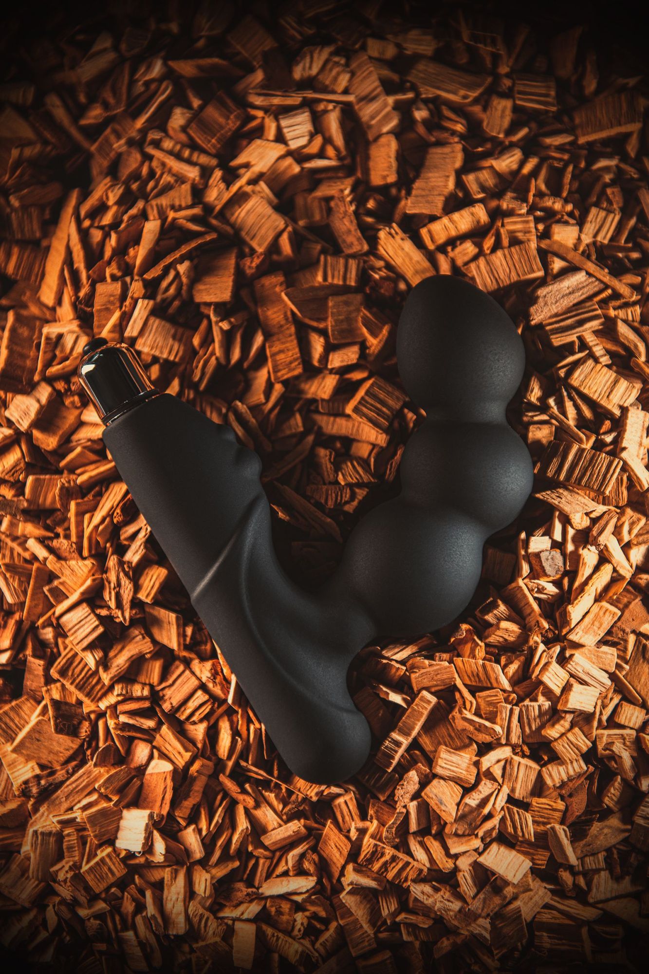 стимулятор простаты erotist fourth, силикон, черный, 12,4 см в СПб